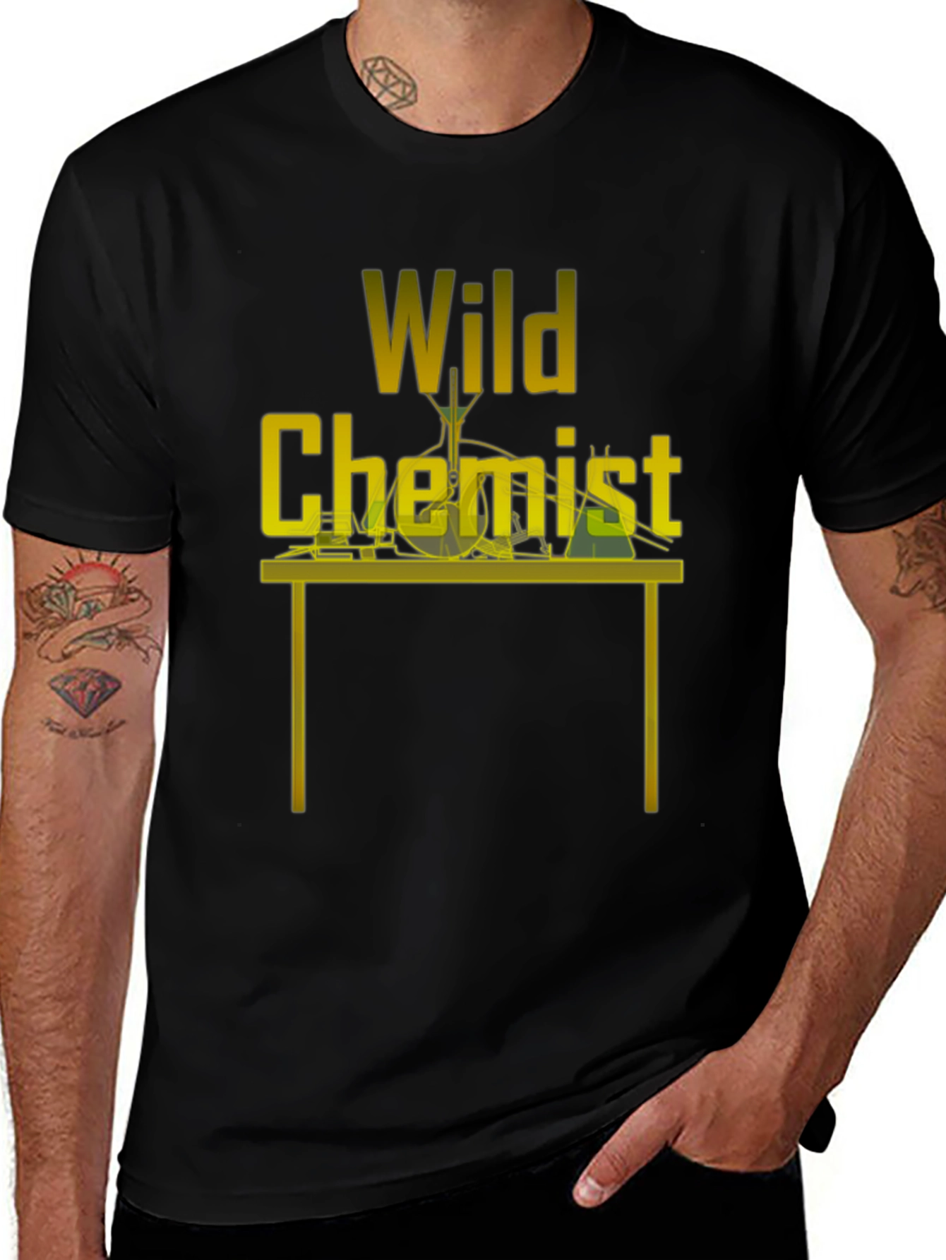 Wild Chemist Black T-Shirt