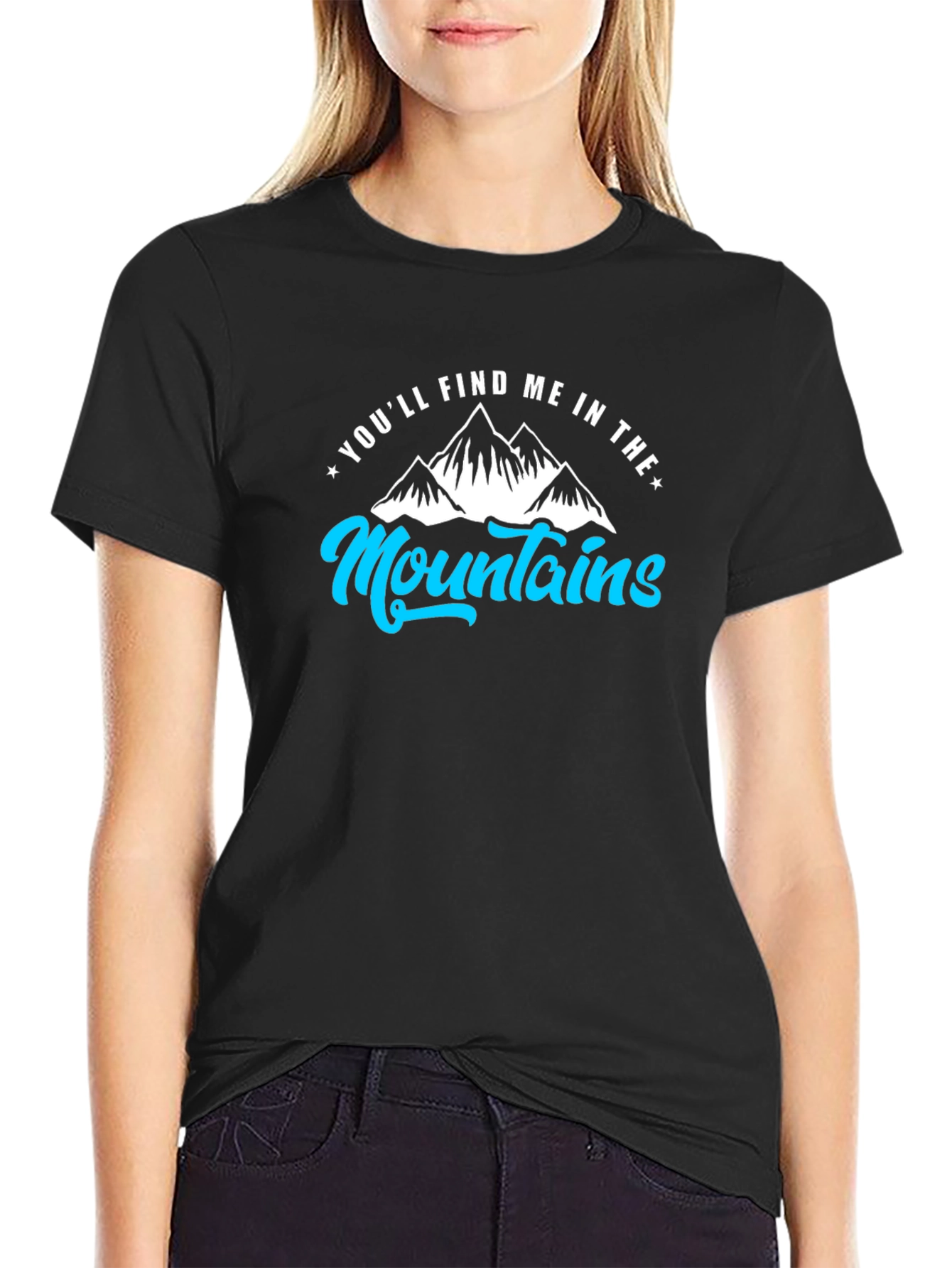 Mountains Graphic Tee - Find Me in the Mountains