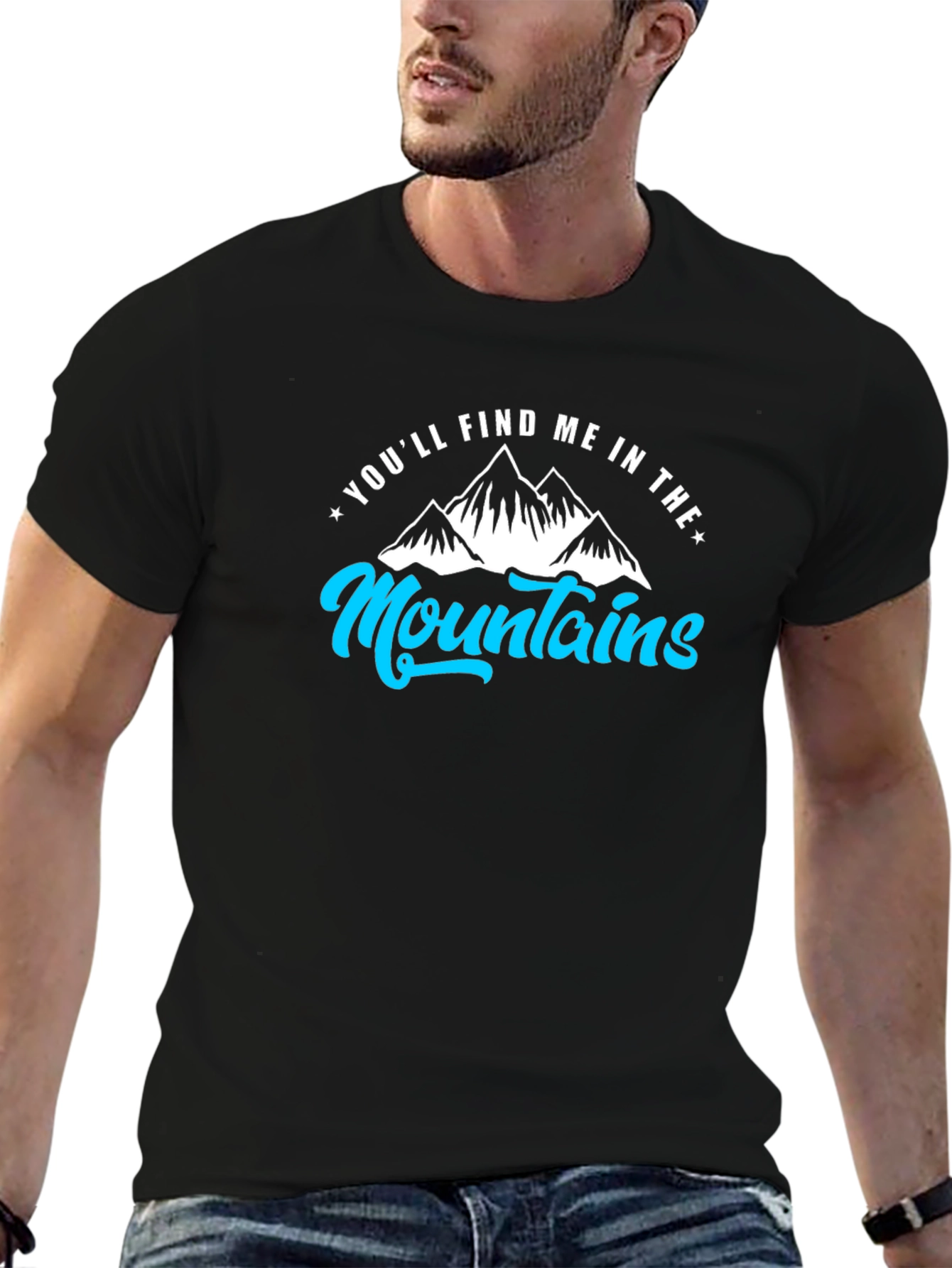 Mountains Graphic Tee - Find Me in the Mountains