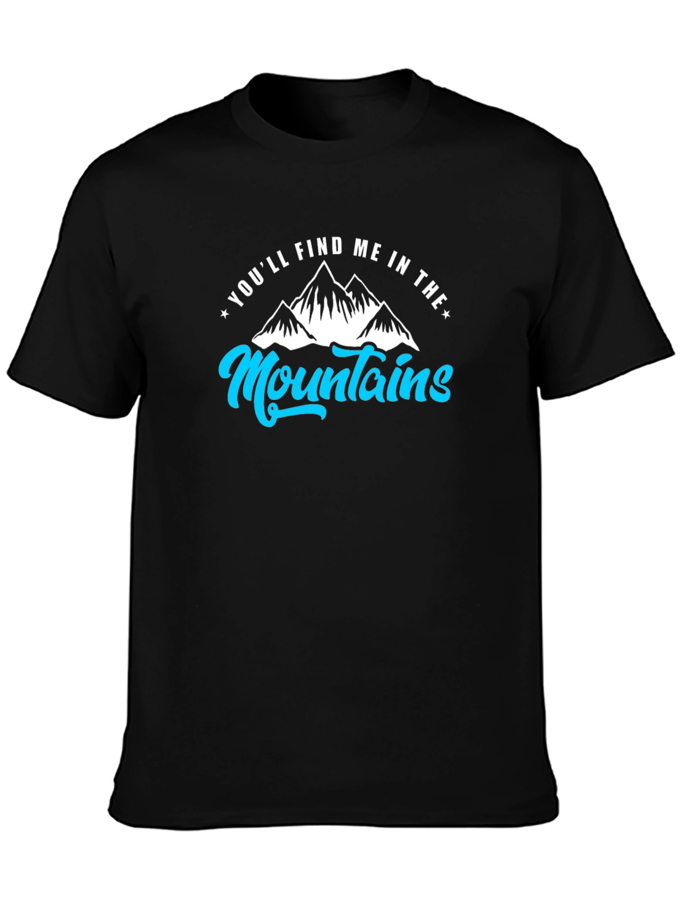 Mountains Graphic Tee - Find Me in the Mountains