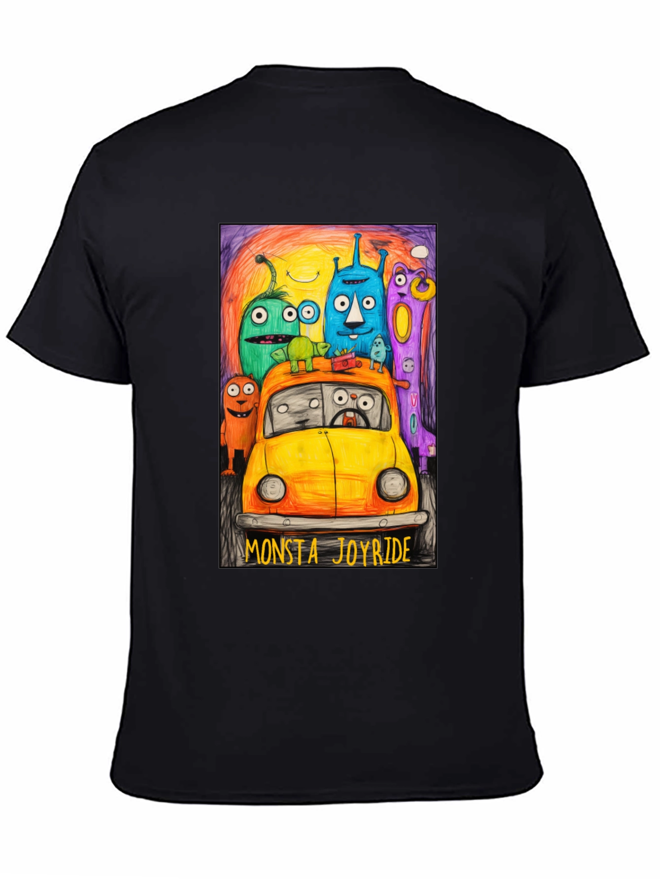 Monsta Joyride T-Shirt Cartoon Monsters