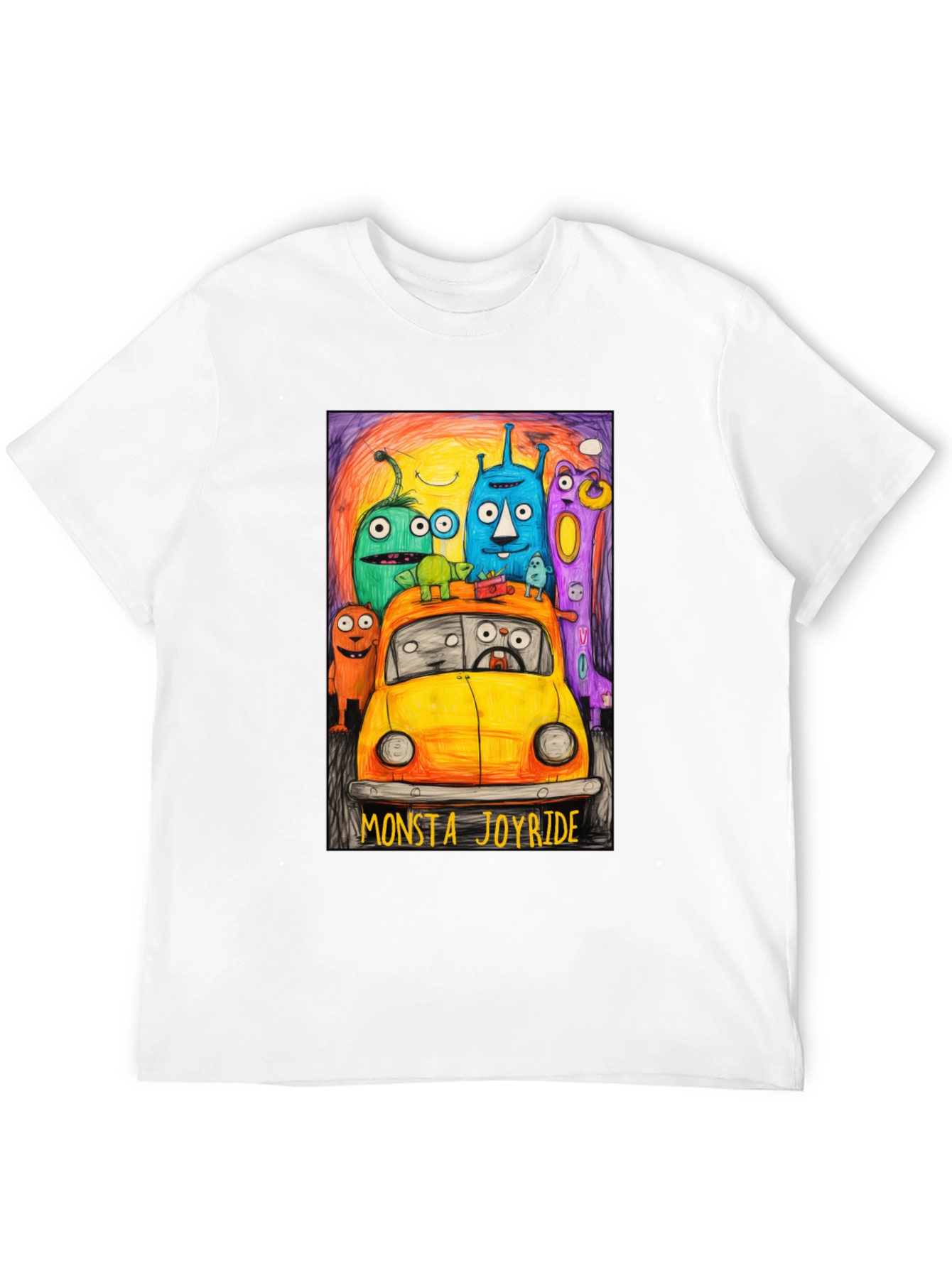 Monsta Joyride T-Shirt Cartoon Monsters