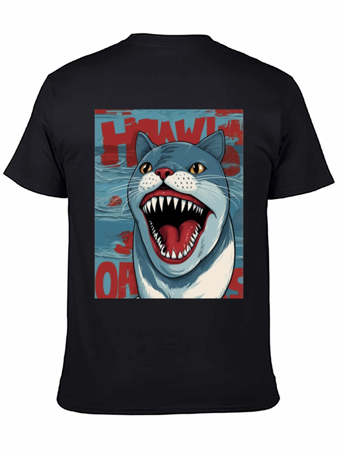 Cat Shark T-Shirt - Howlarious Design