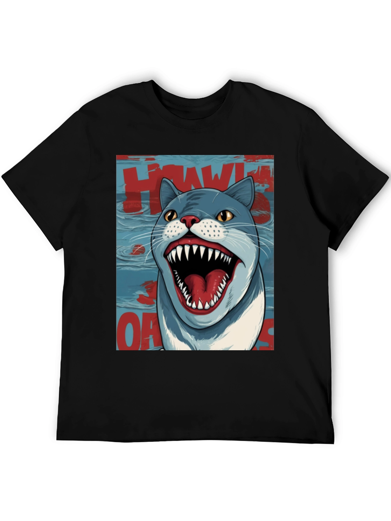Cat Shark T-Shirt - Howlarious Design