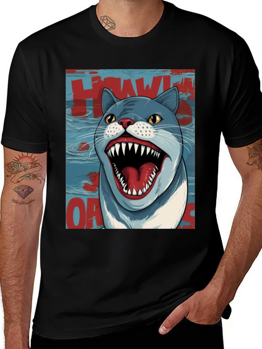 Cat Shark T-Shirt - Howlarious Design