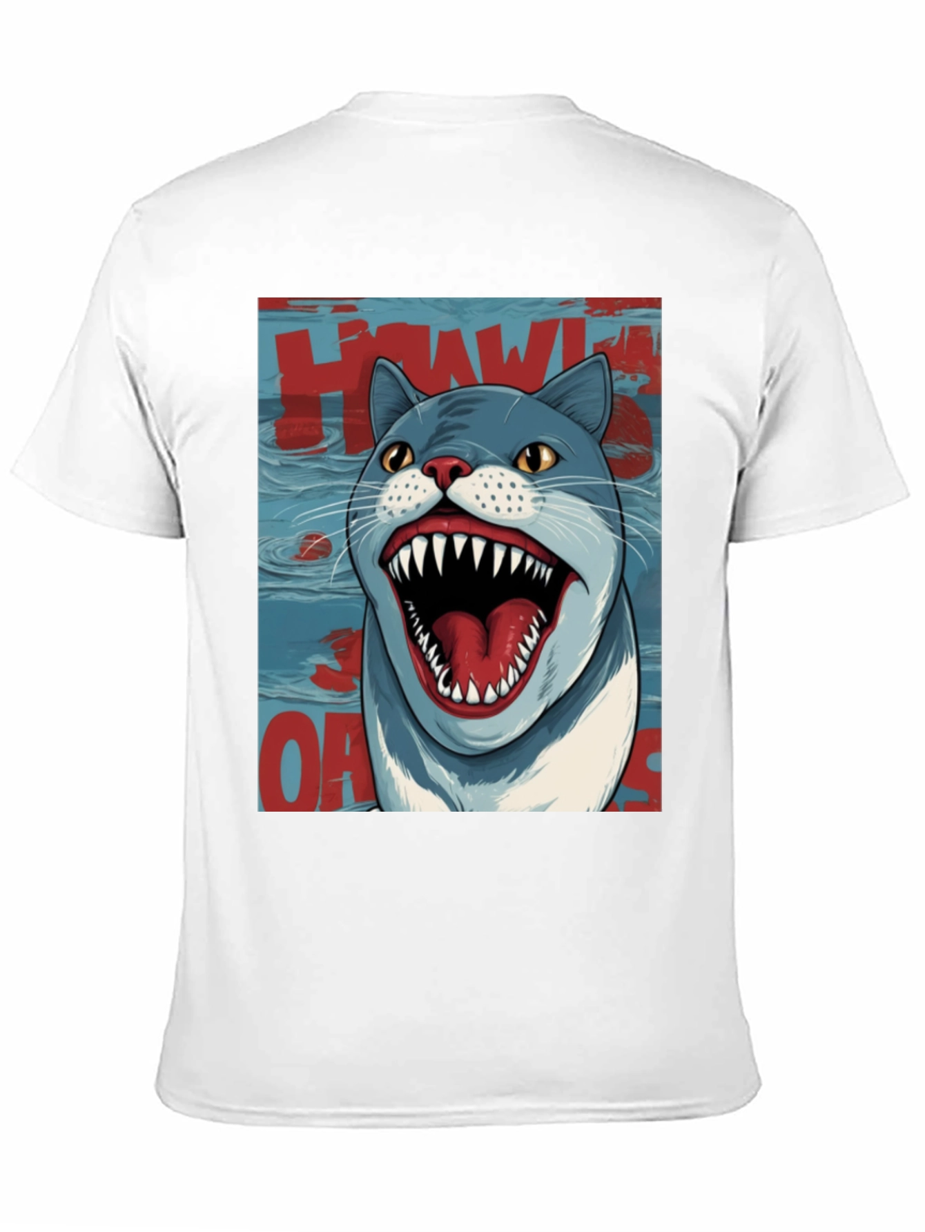 Cat Shark T-Shirt - Howlarious Design
