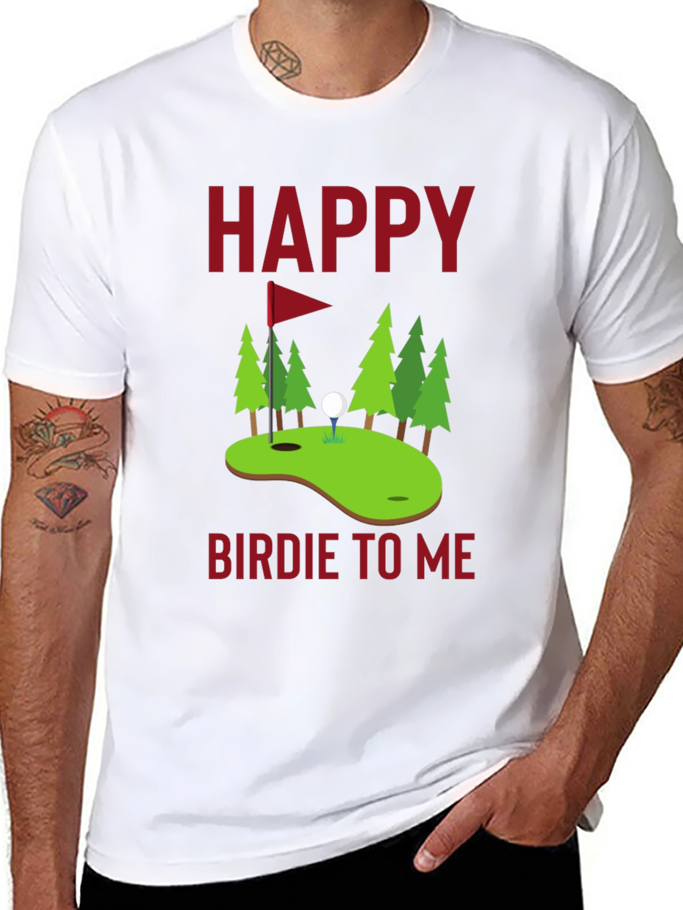 Happy Birdie To Me Golf T-Shirt