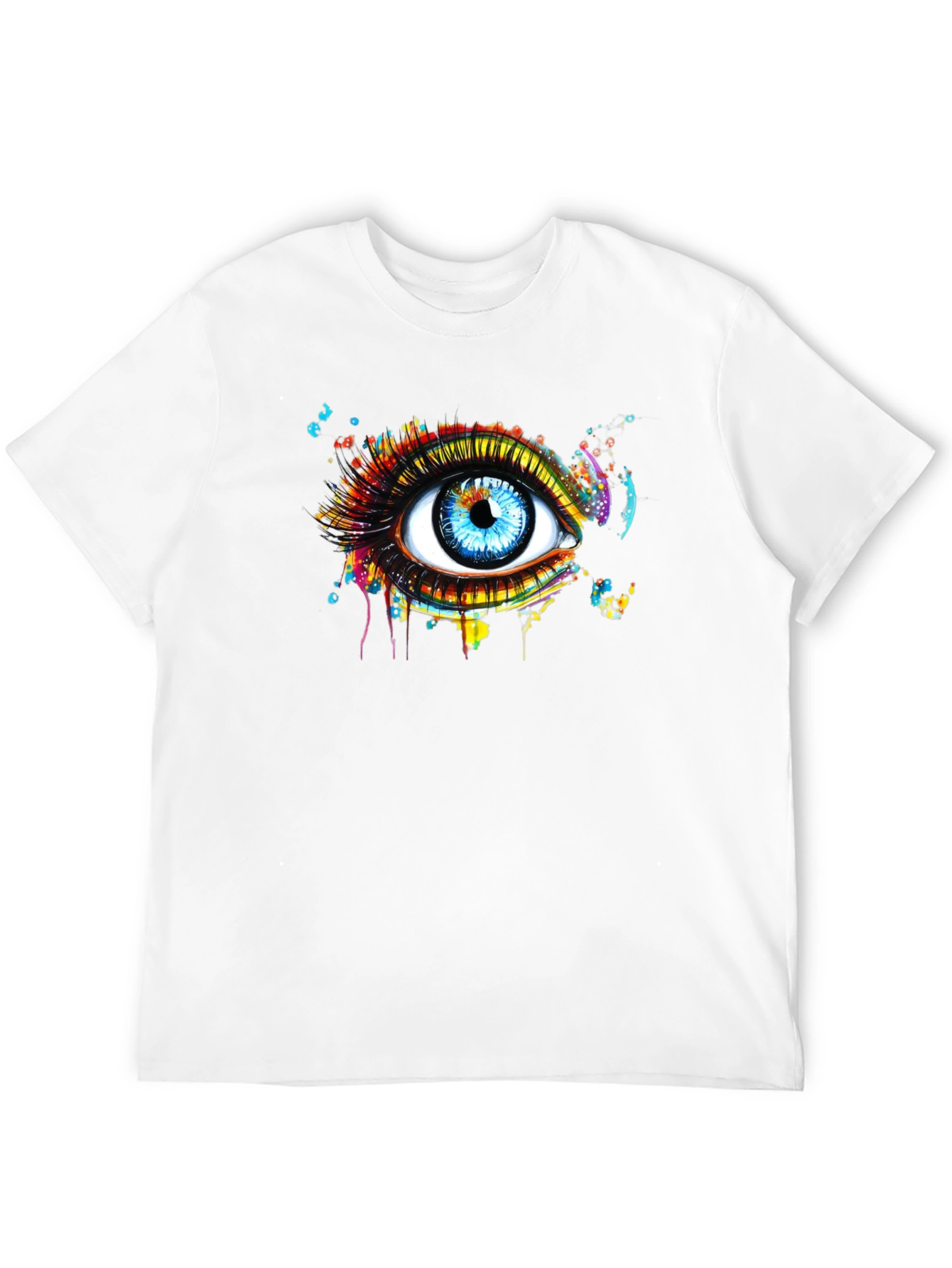 Eye See You Graphic Tee - Modern Art Print