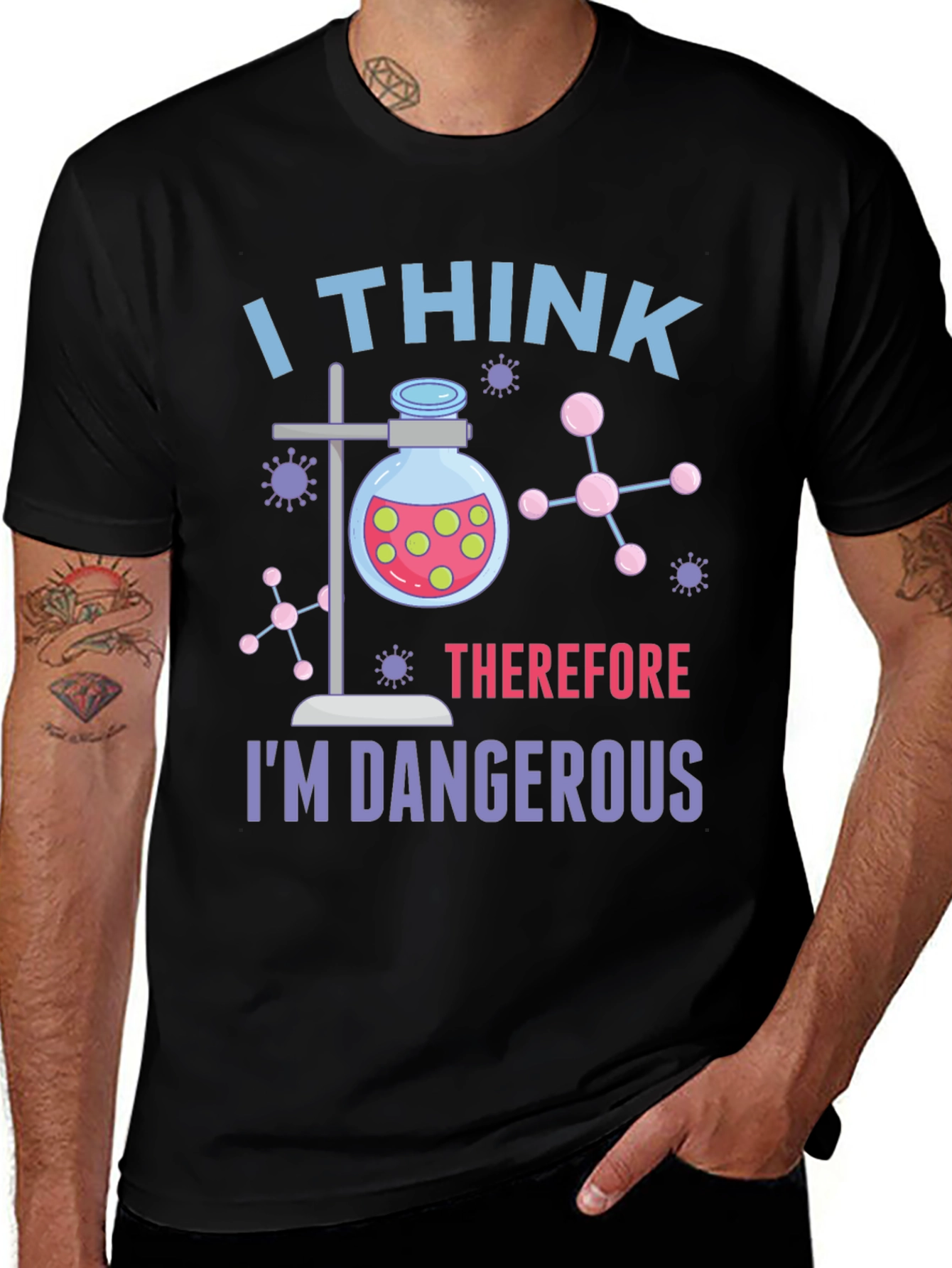 I Think Therefore Im Dangerous T-Shirt