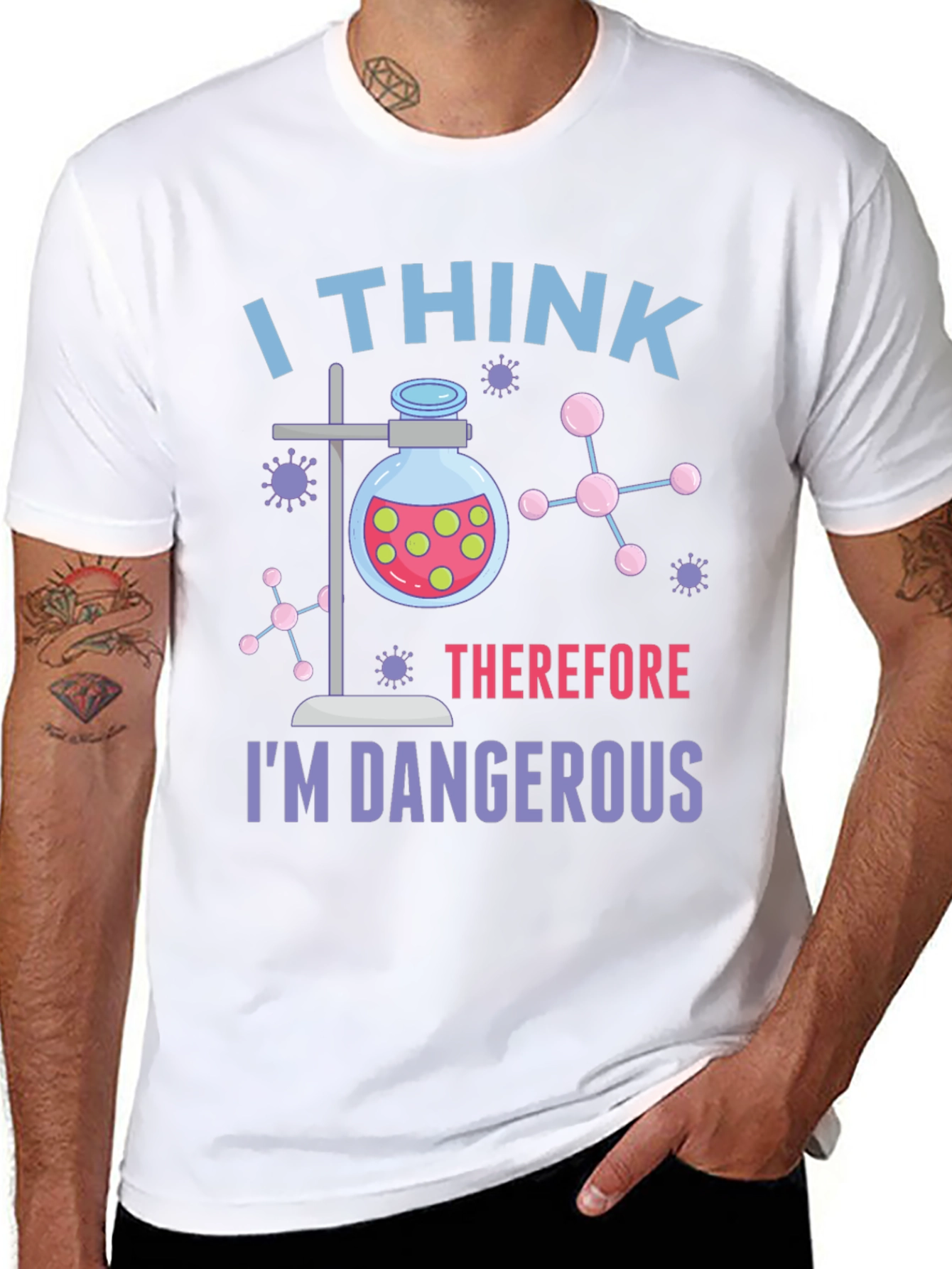 I Think Therefore Im Dangerous T-Shirt