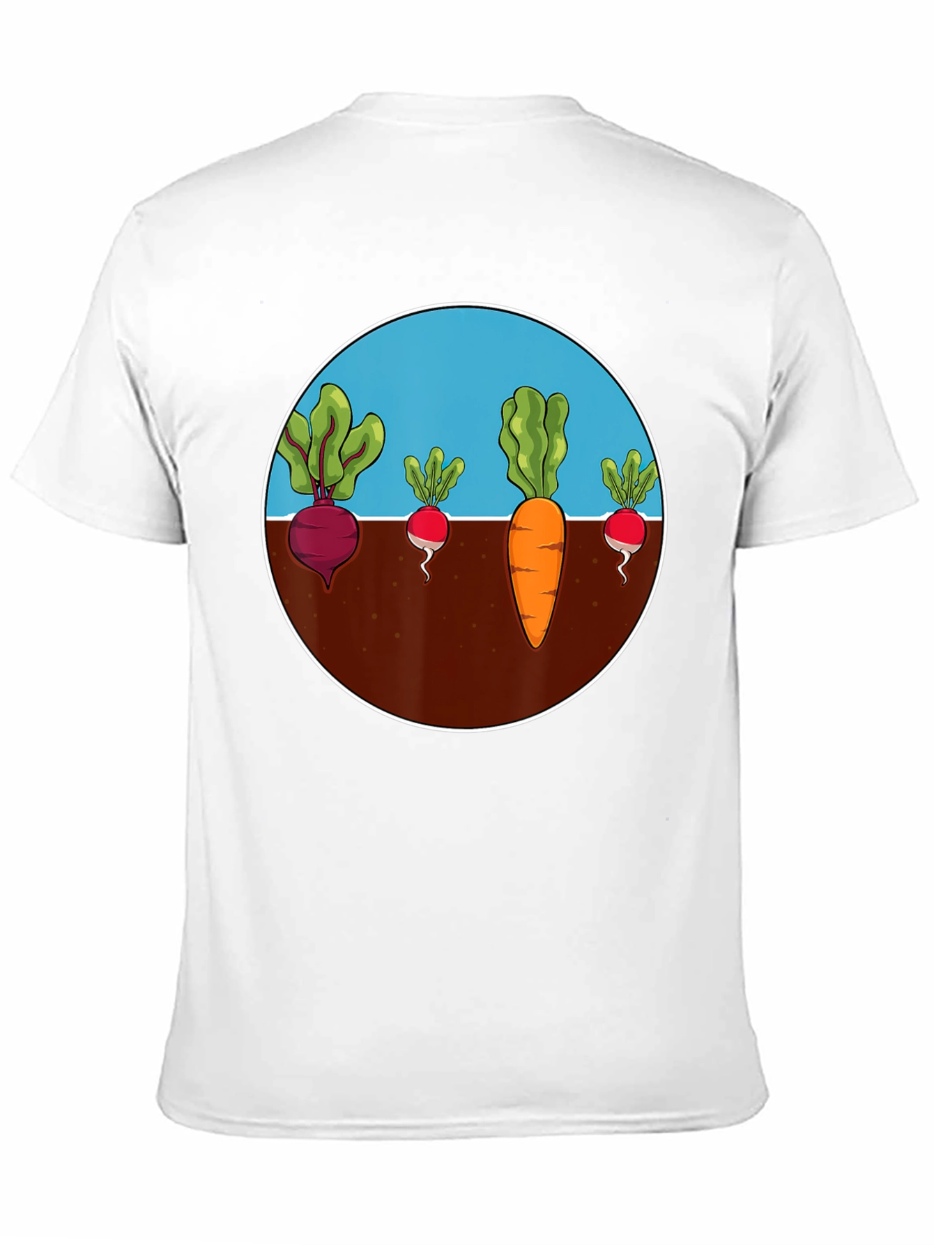 Roots Crop Circle Black Graphic Tee