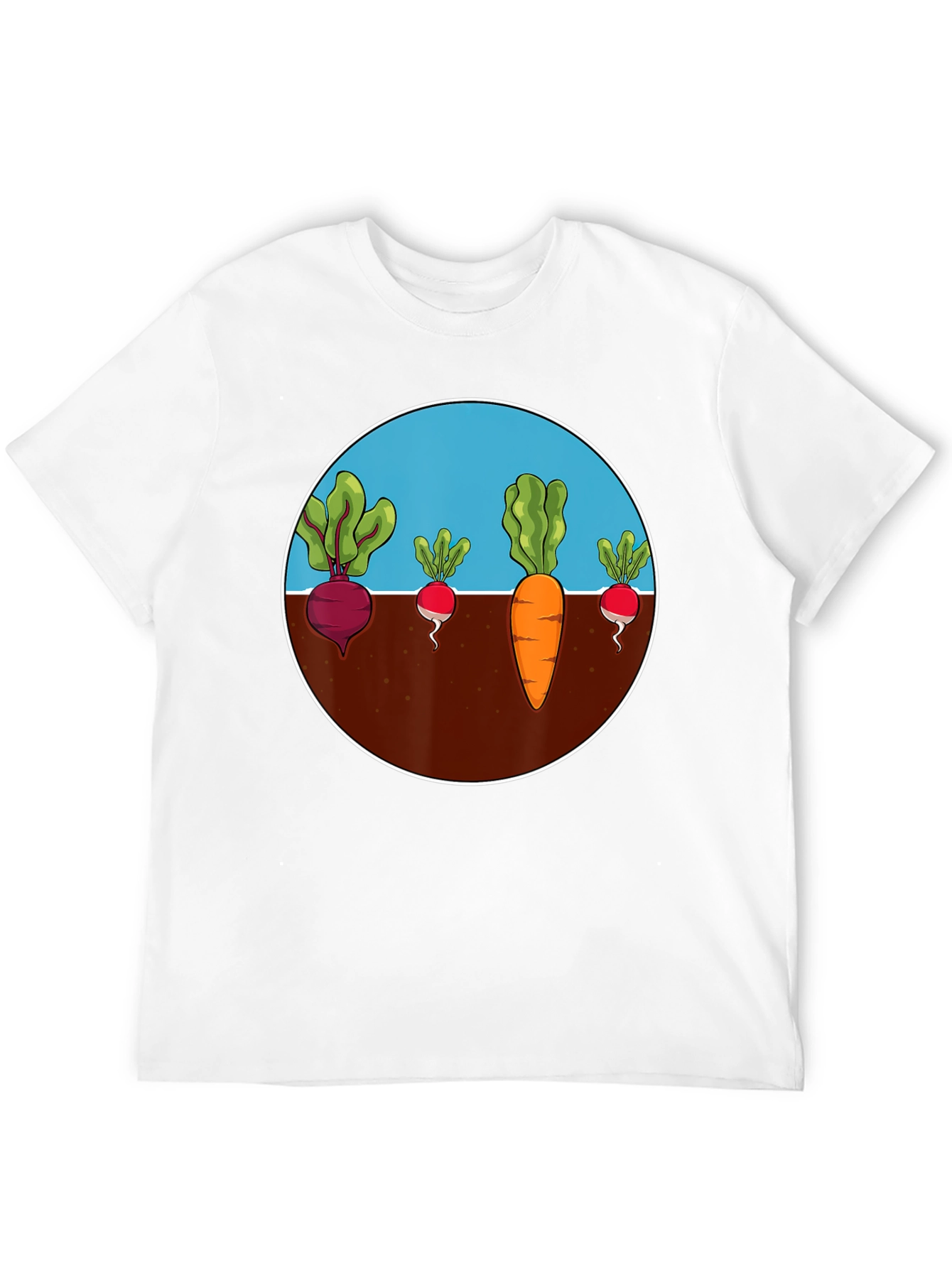 Roots Crop Circle Black Graphic Tee