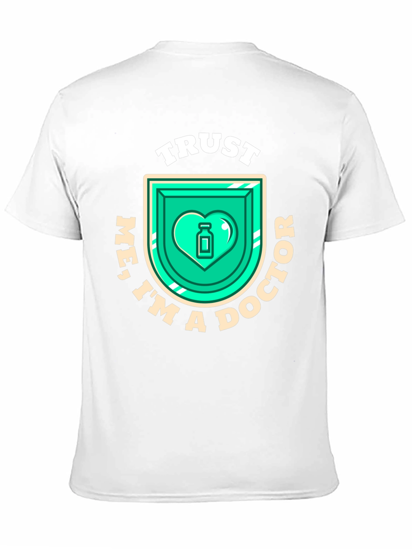 Trust Me Im A Doctor Black T-Shirt