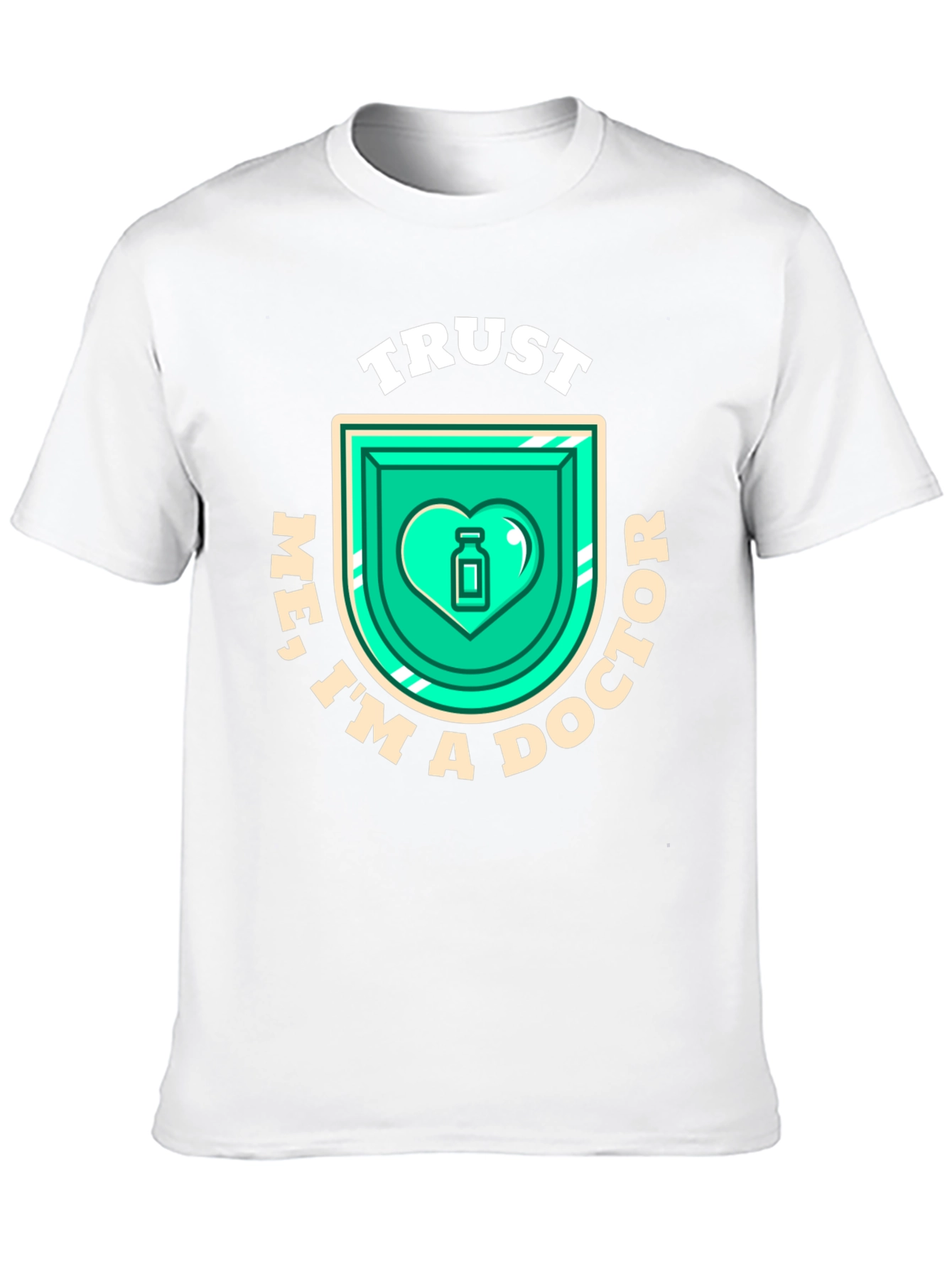 Trust Me Im A Doctor Black T-Shirt