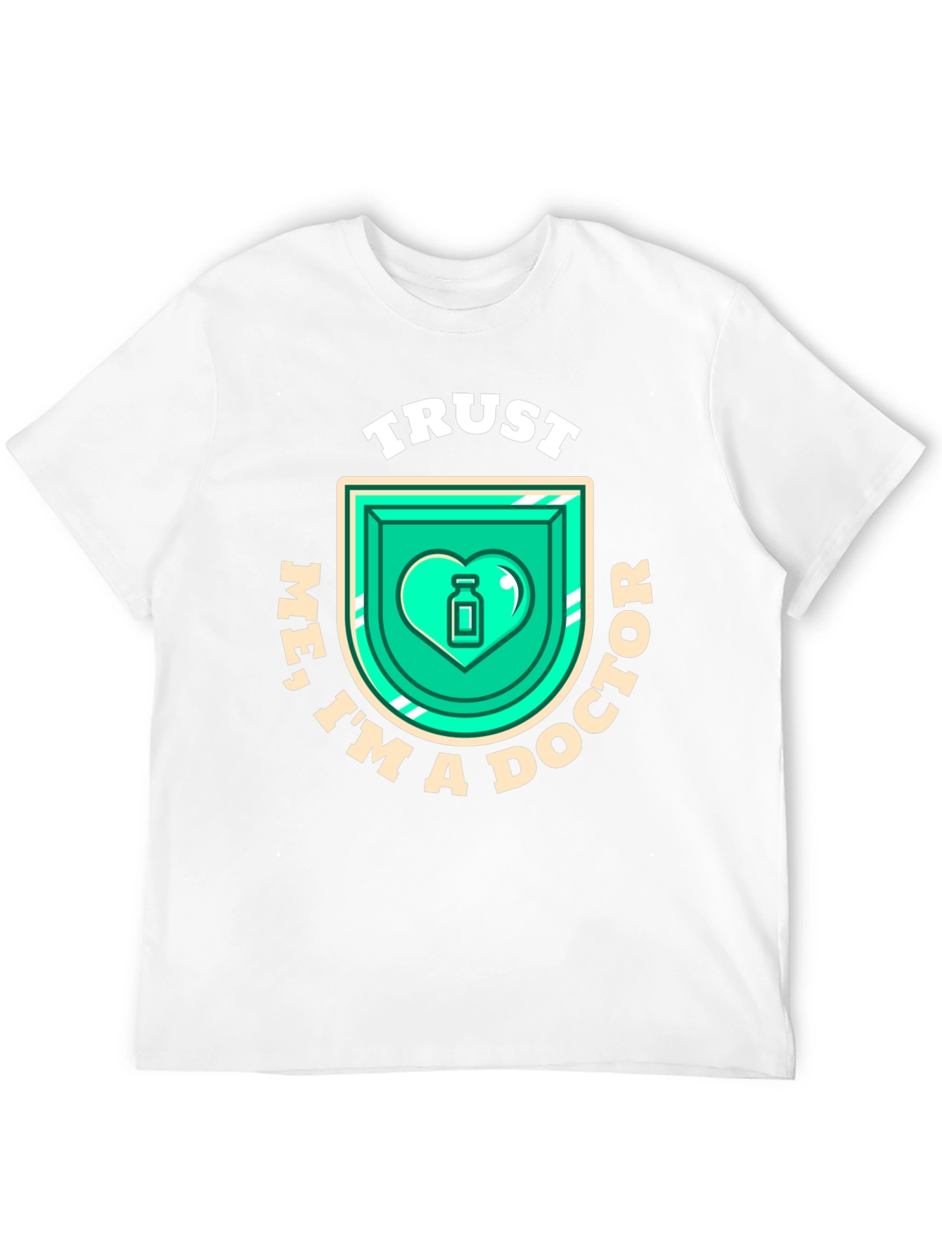 Trust Me Im A Doctor Black T-Shirt