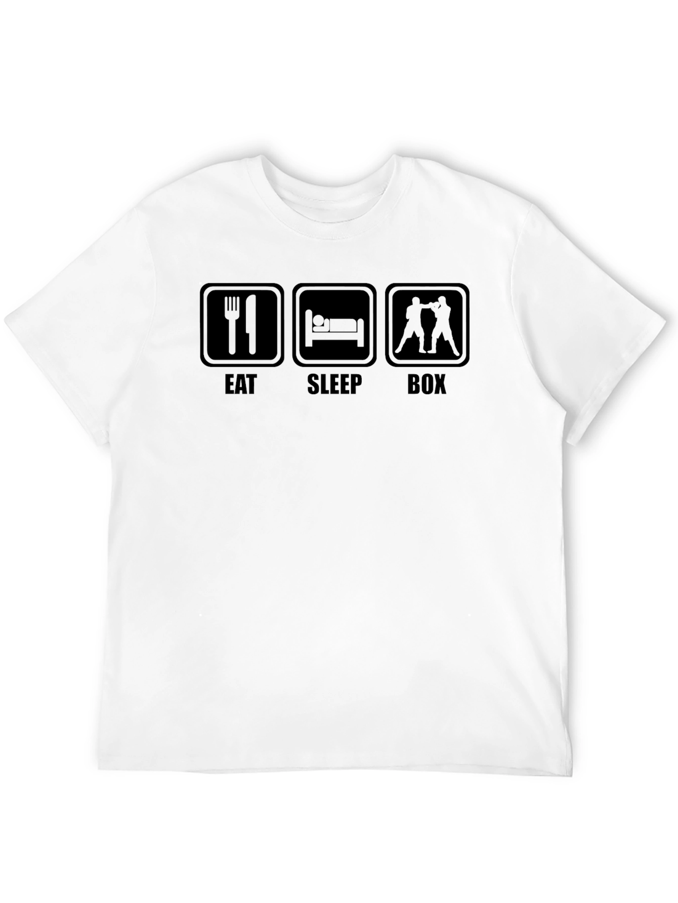 Eat Sleep Box T-Shirt - Boxer Lifestyle Tee