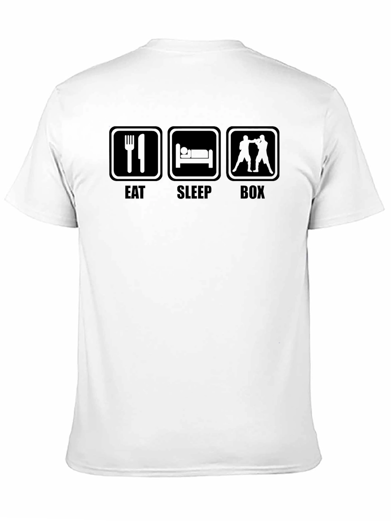Eat Sleep Box T-Shirt - Boxer Lifestyle Tee