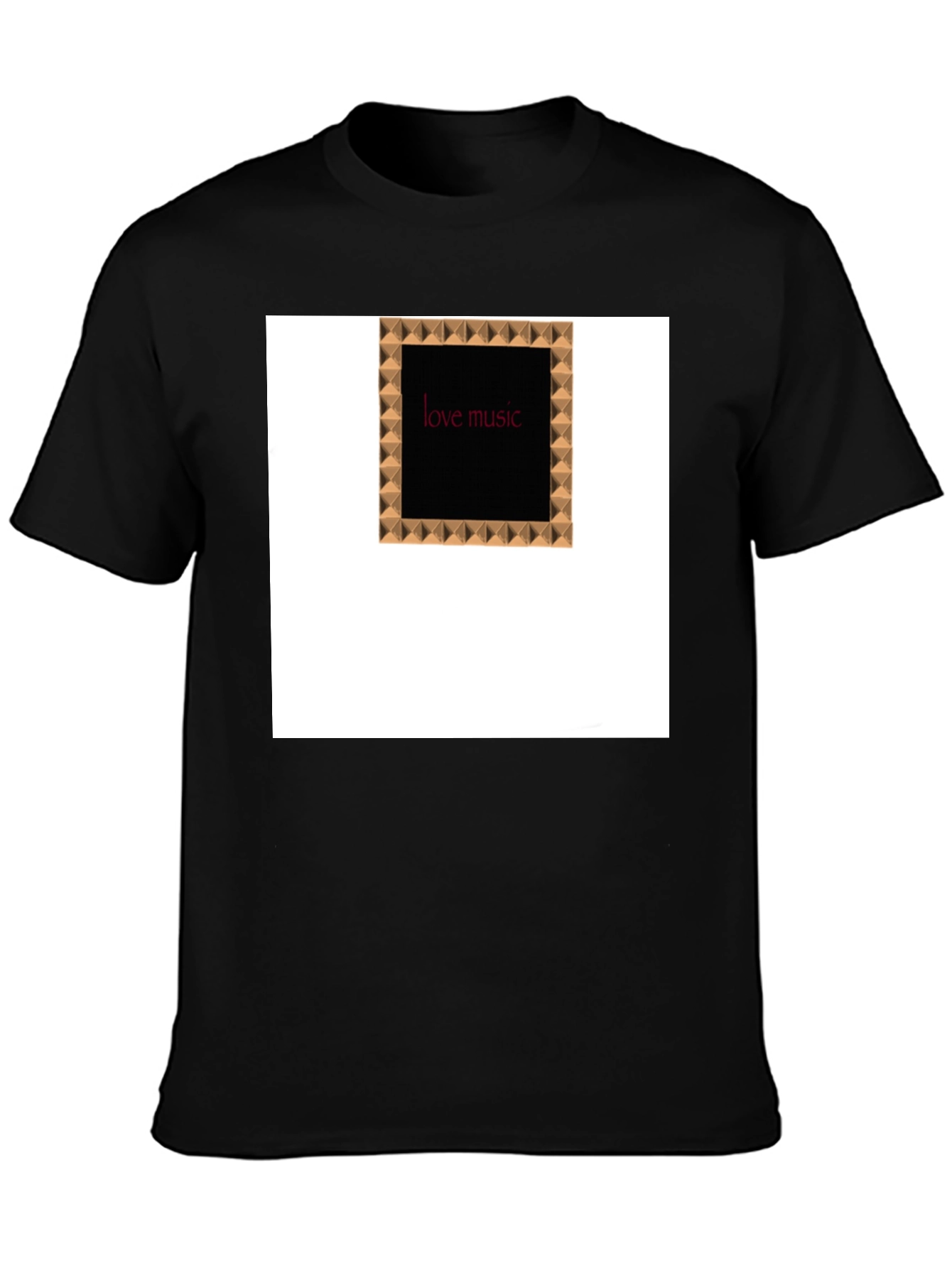 Love Music Tee - Black T-Shirt