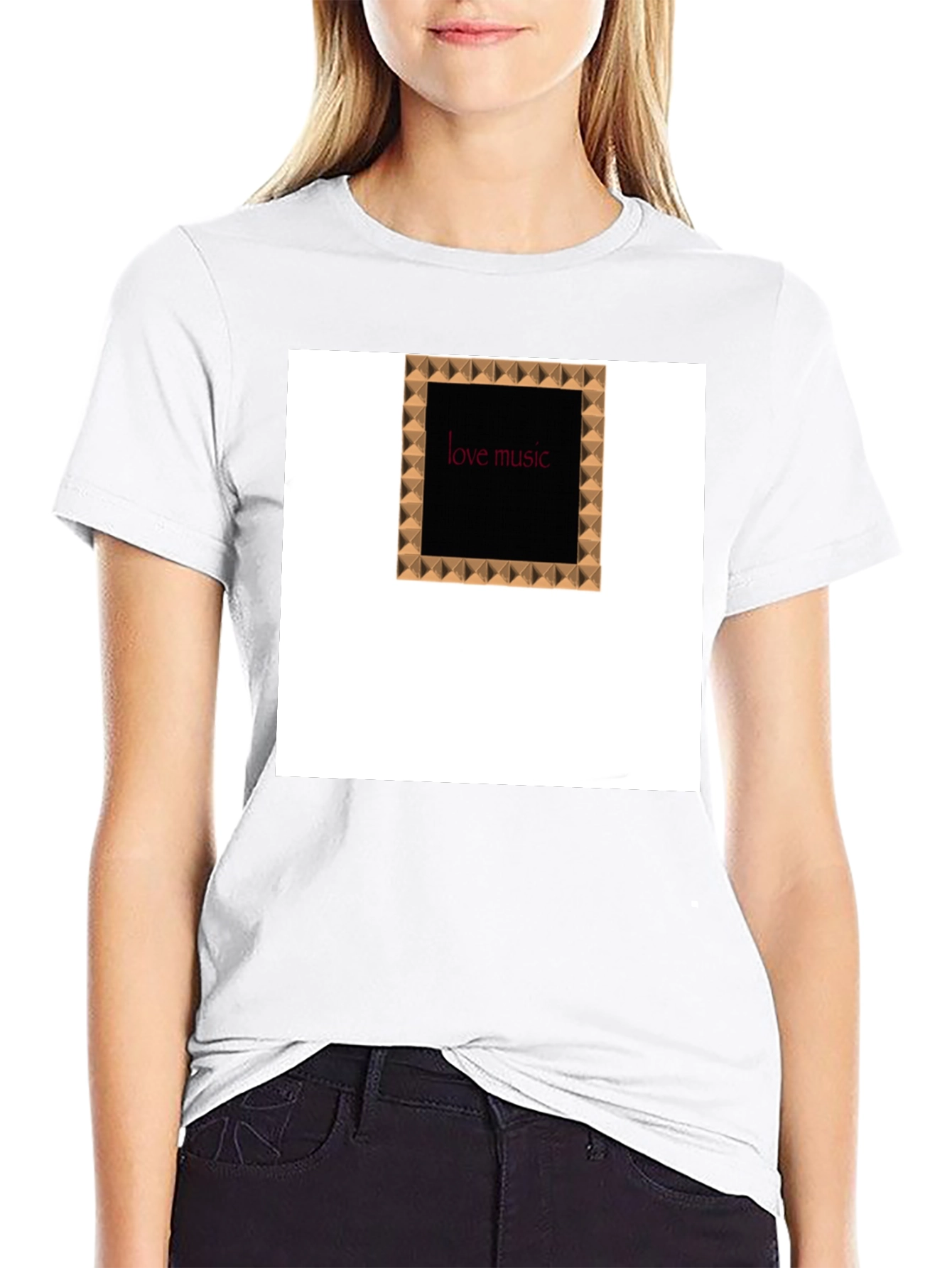 Love Music Tee - Black T-Shirt
