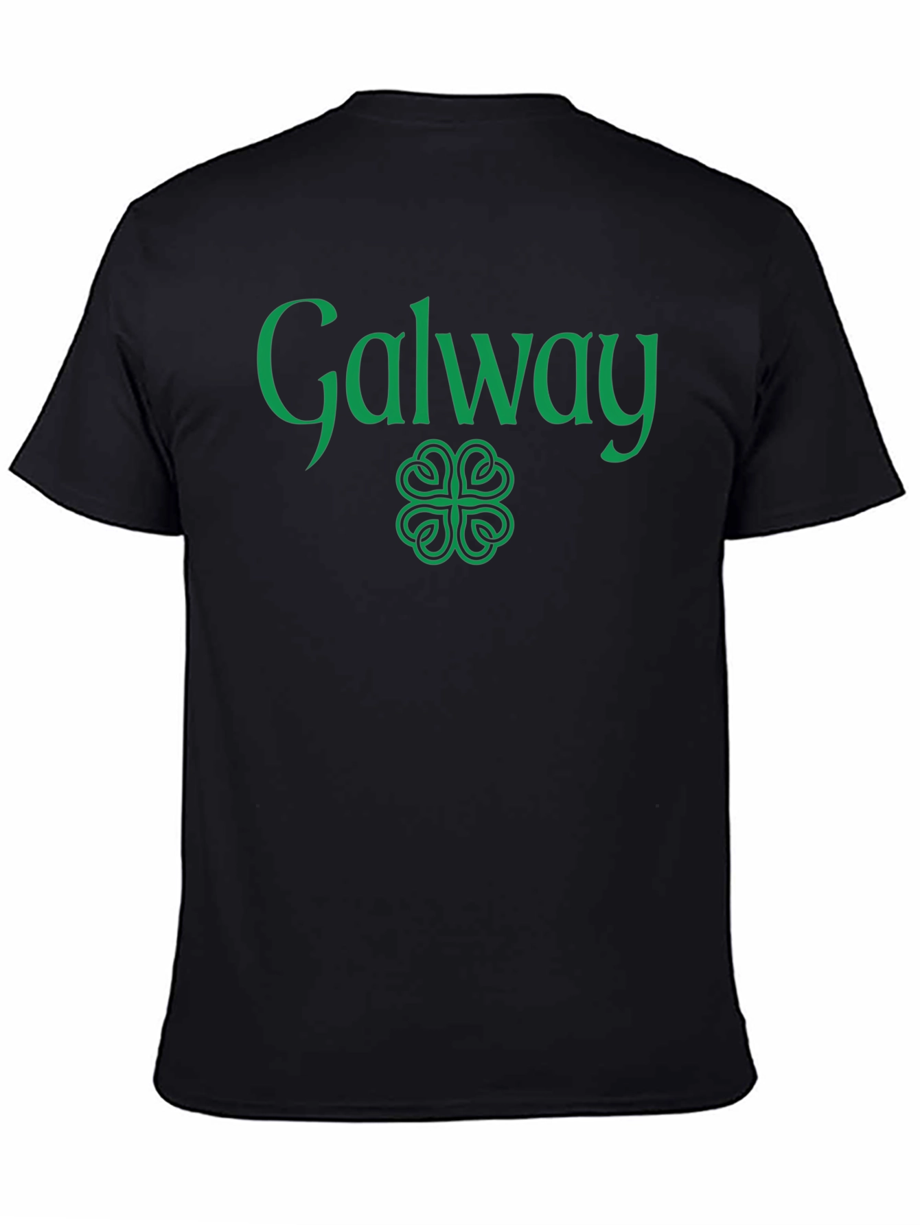 Galway Ireland Black Graphic T-Shirt