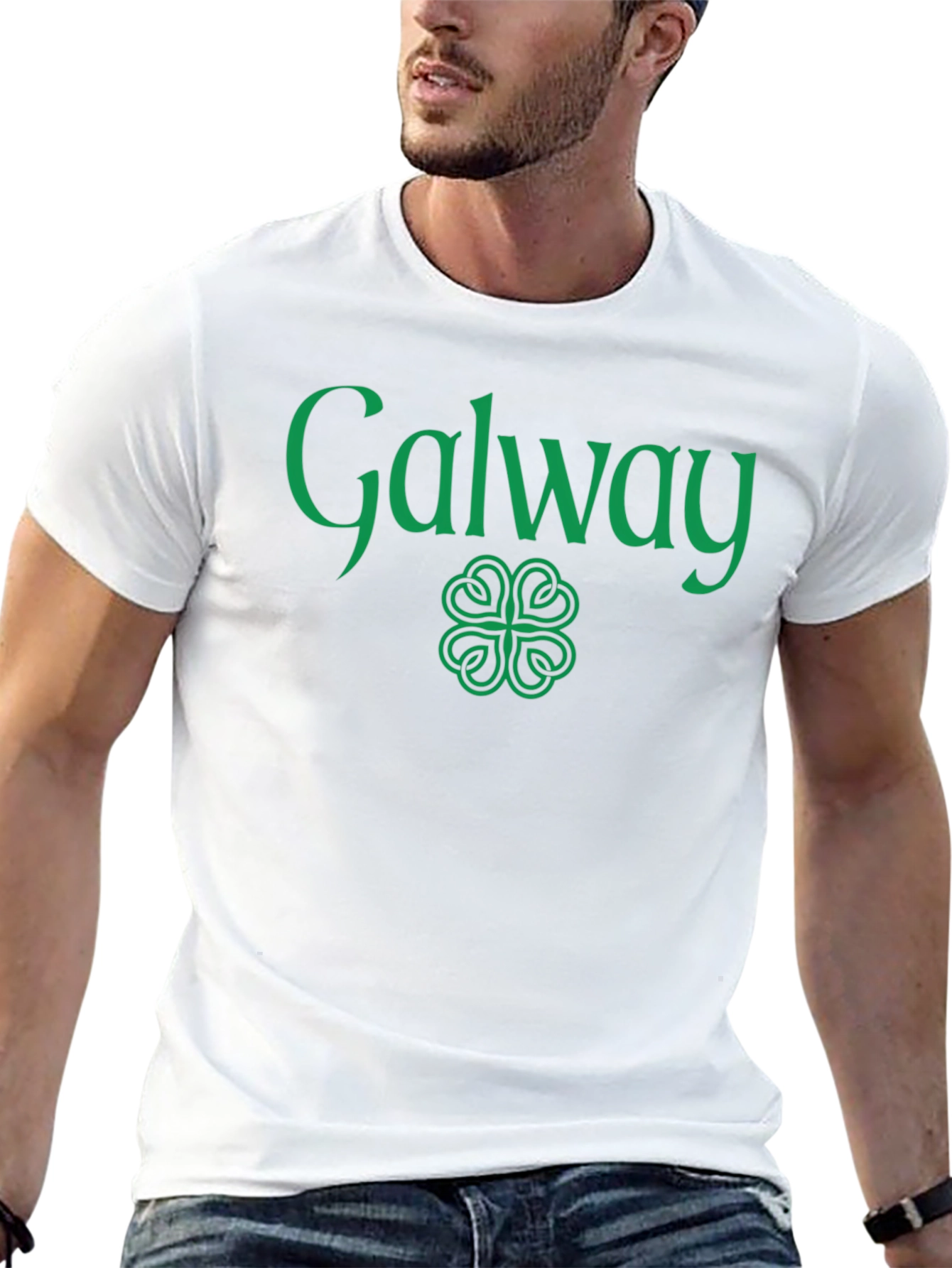 Galway Ireland Black Graphic T-Shirt