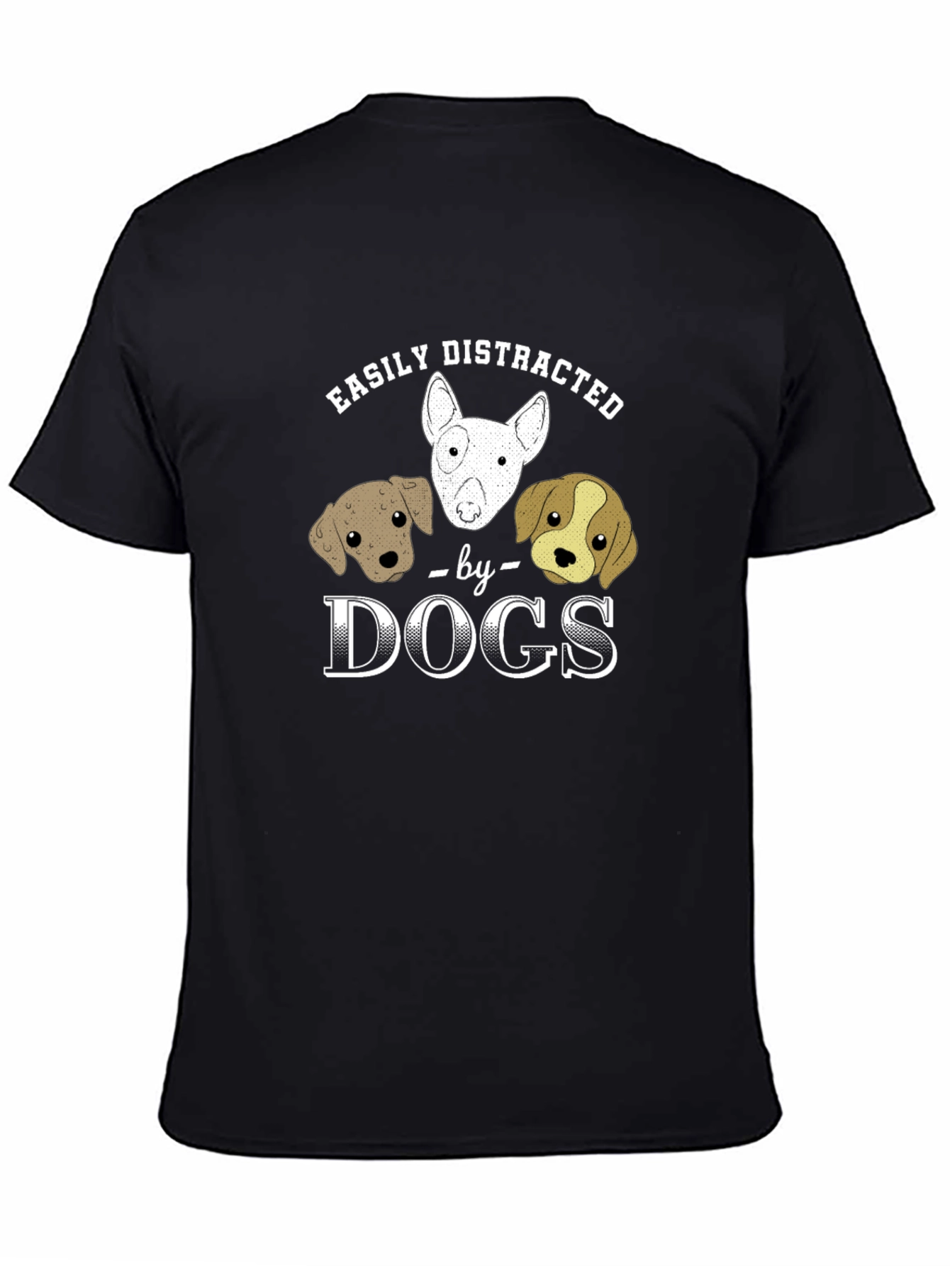 Easily Distracted by Dogs Graphic Tee