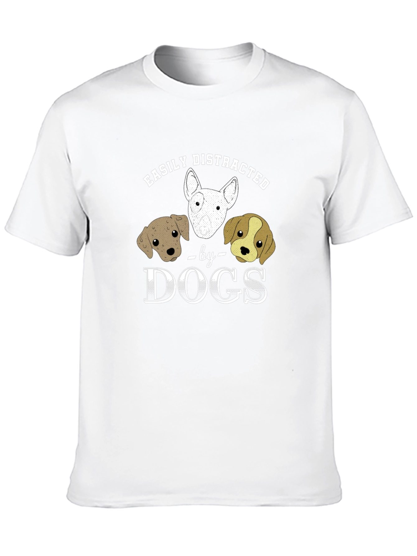 Easily Distracted by Dogs Graphic Tee