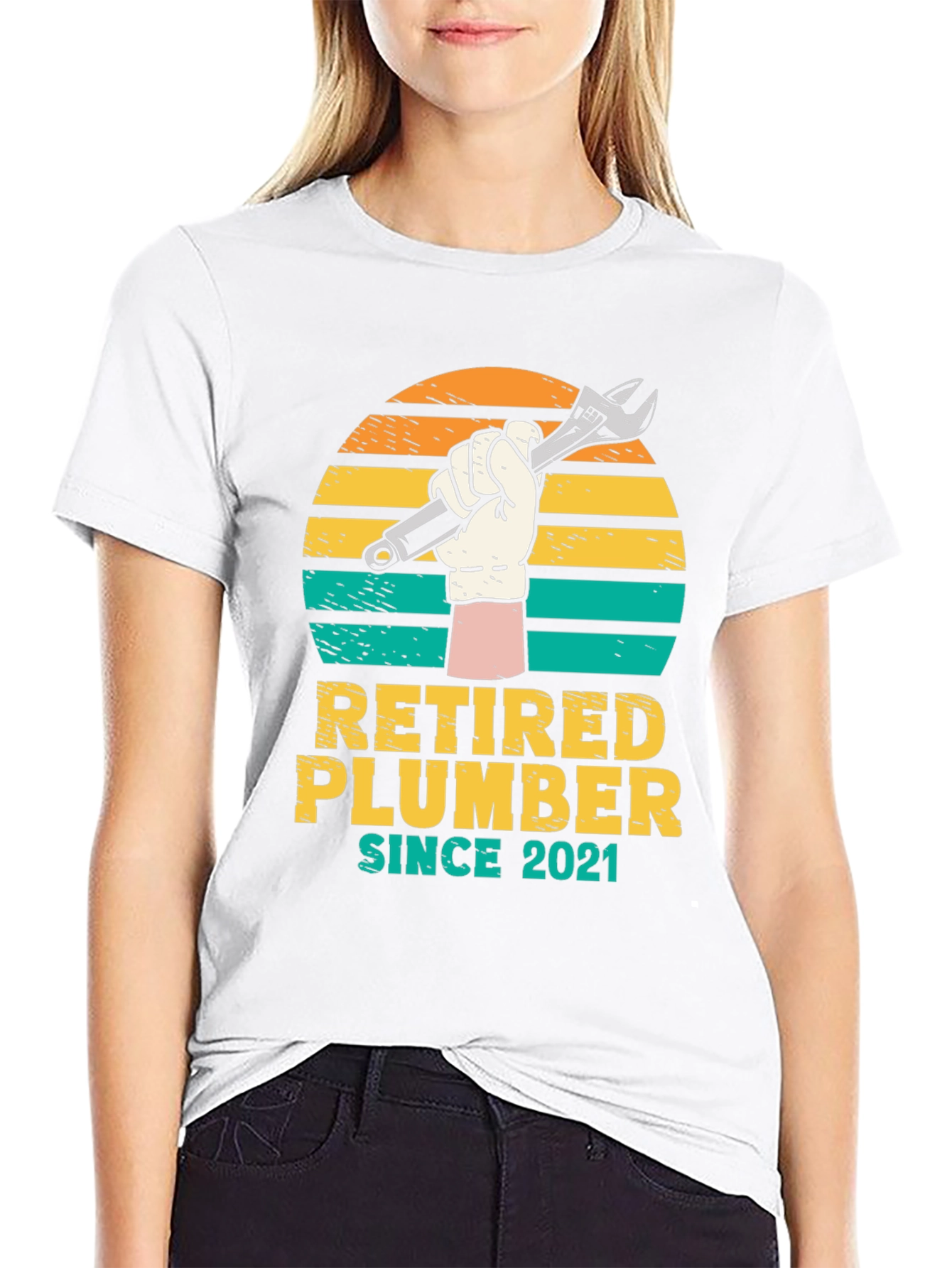 Retired Plumber T-Shirt - Since 2021