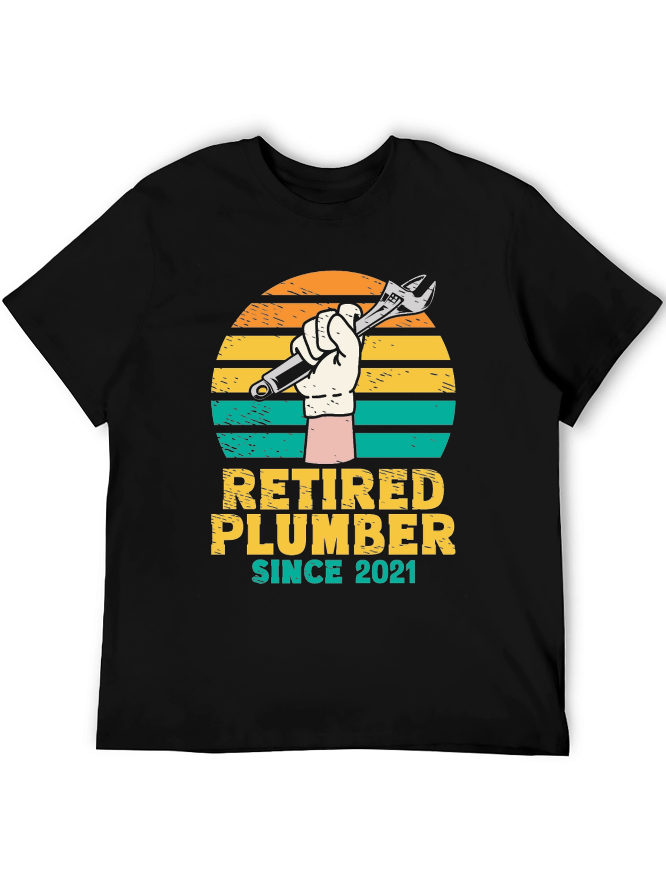 Retired Plumber T-Shirt - Since 2021