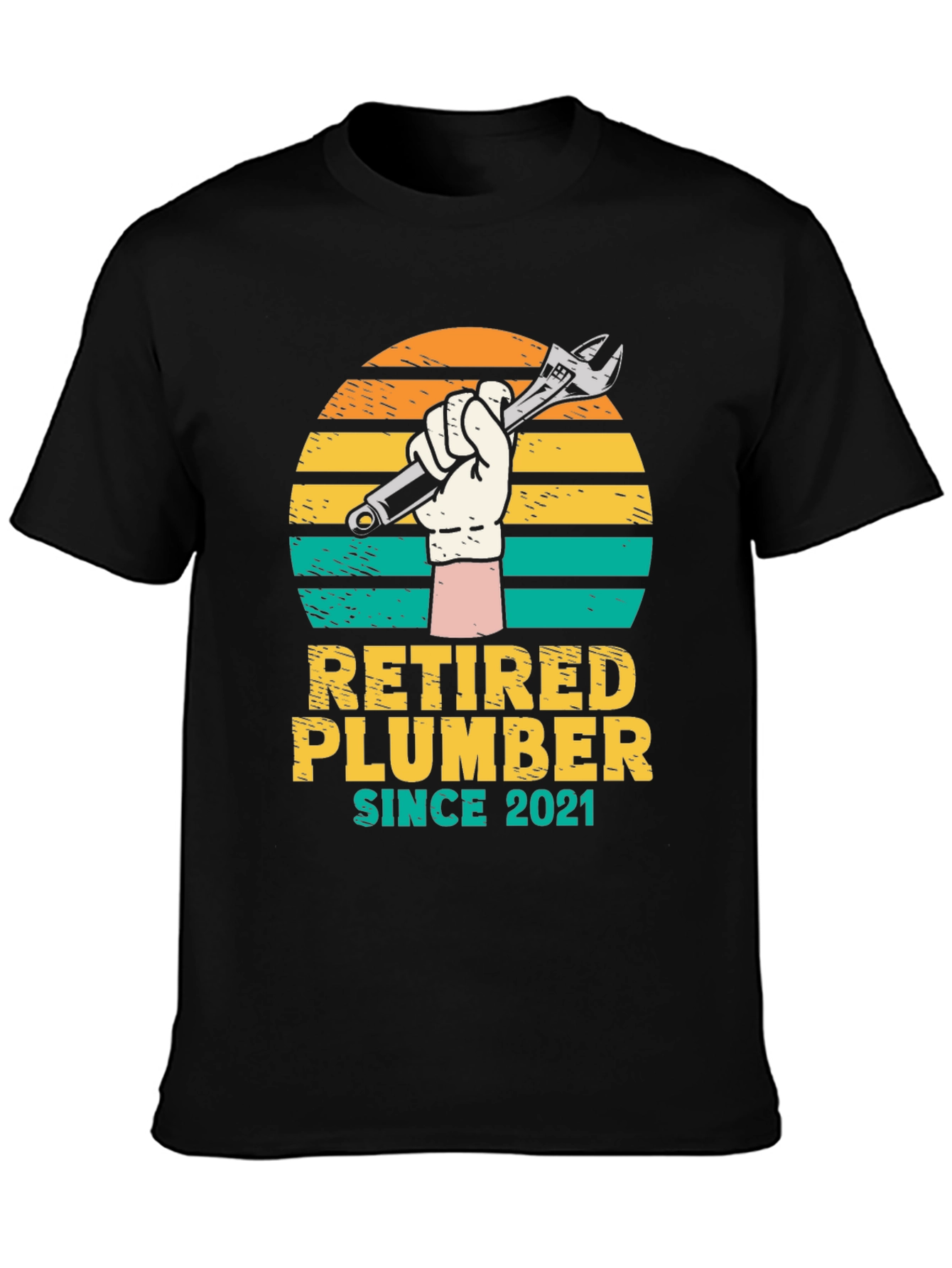 Retired Plumber T-Shirt - Since 2021
