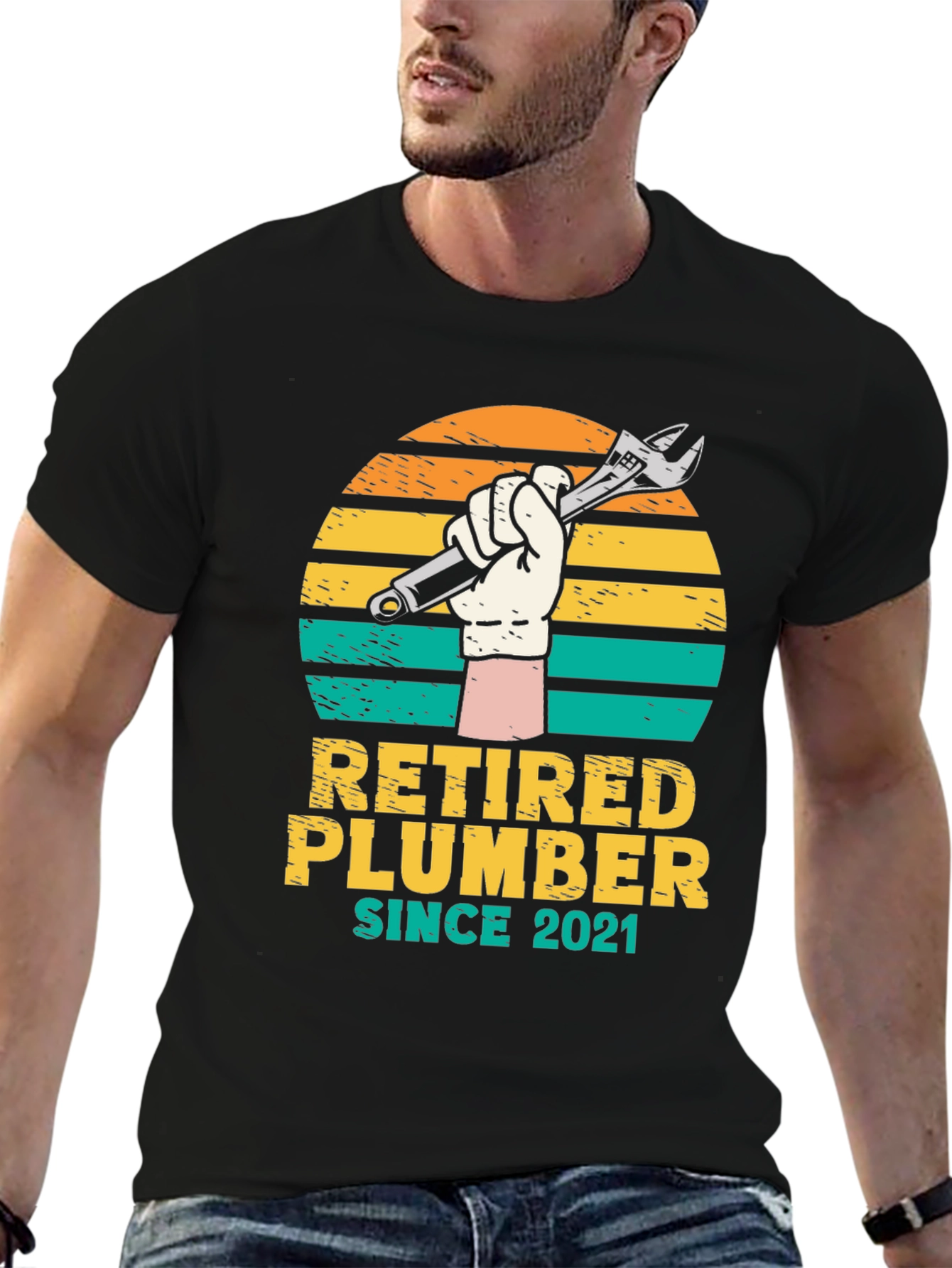Retired Plumber T-Shirt - Since 2021