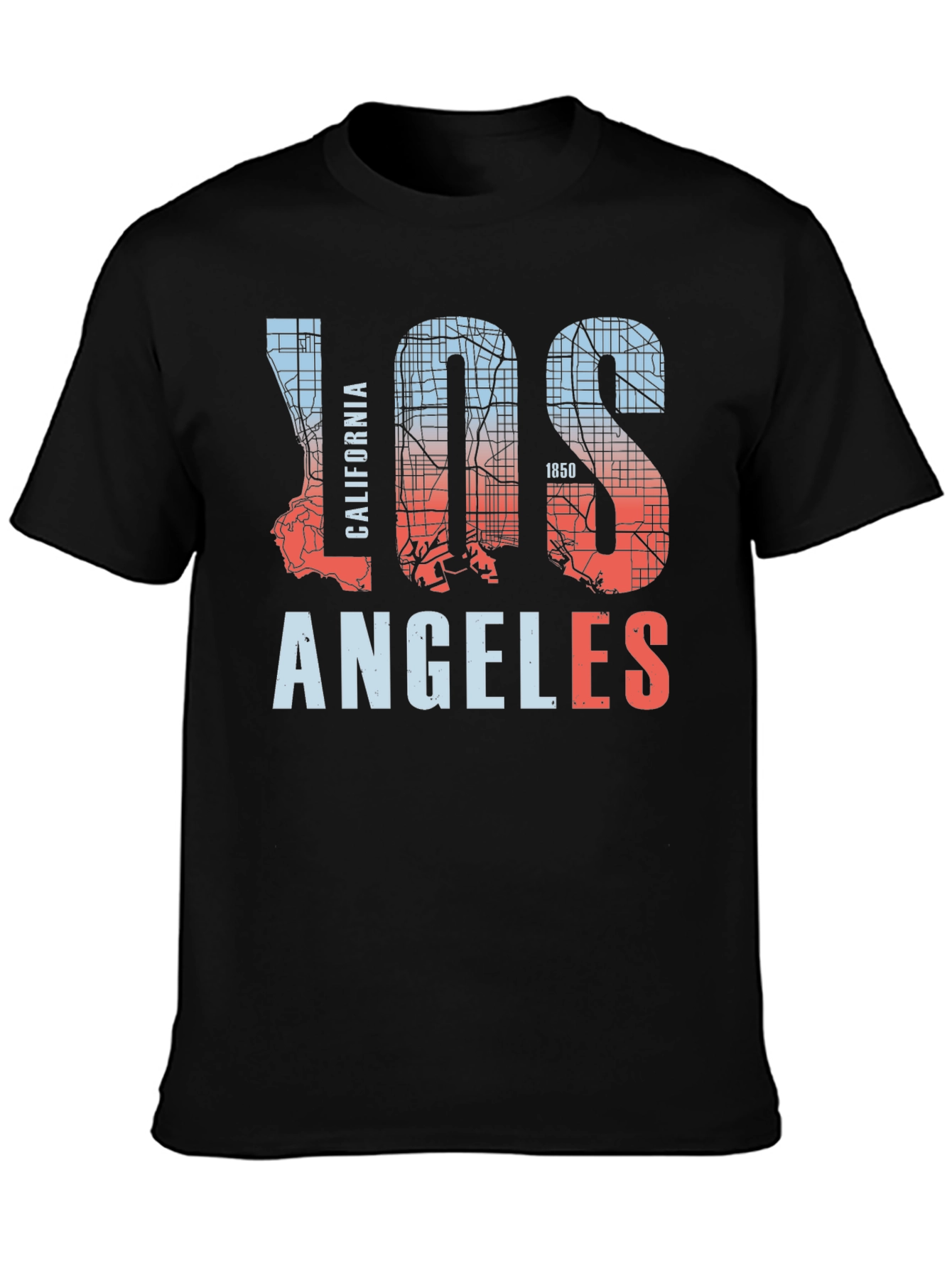 Los Angeles California Graphic Tee - Urban Style