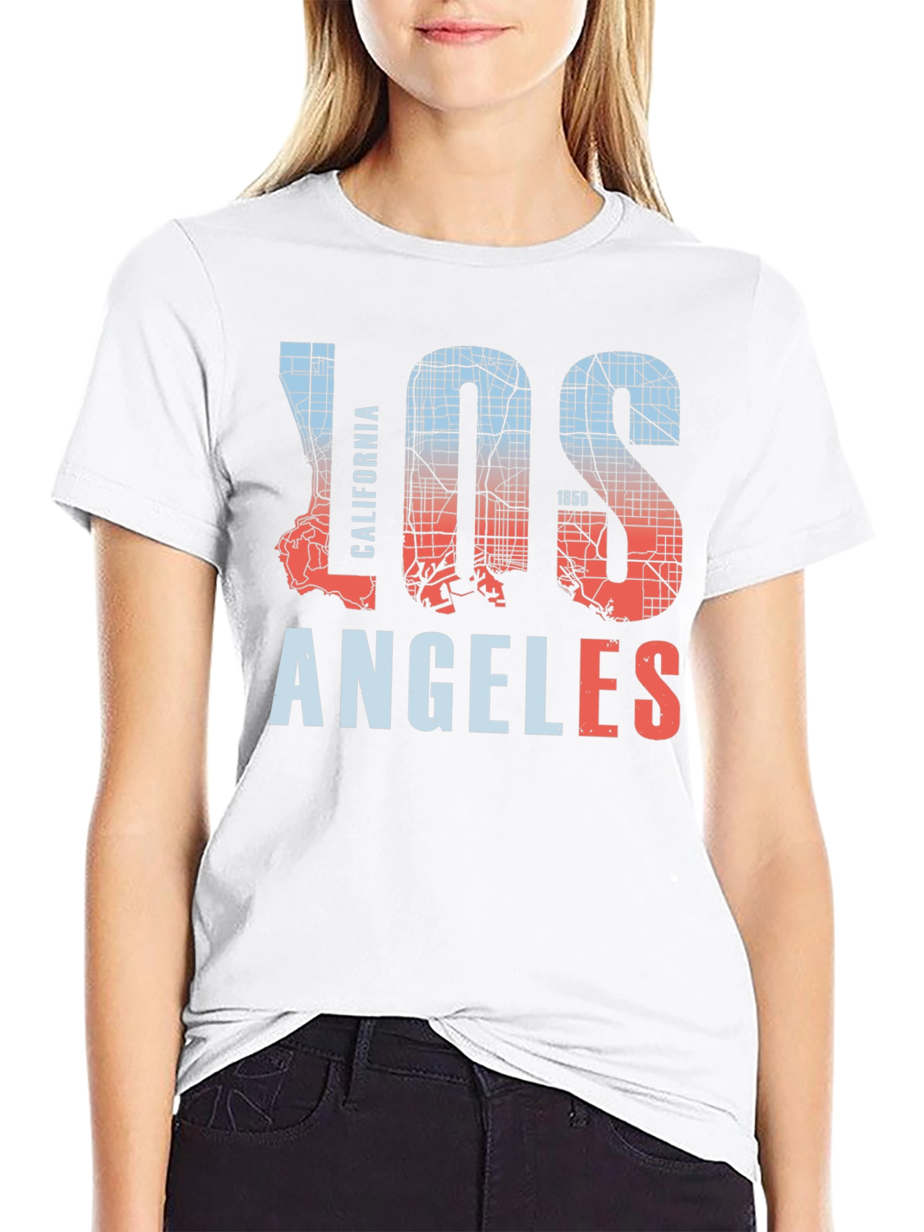Los Angeles California Graphic Tee - Urban Style