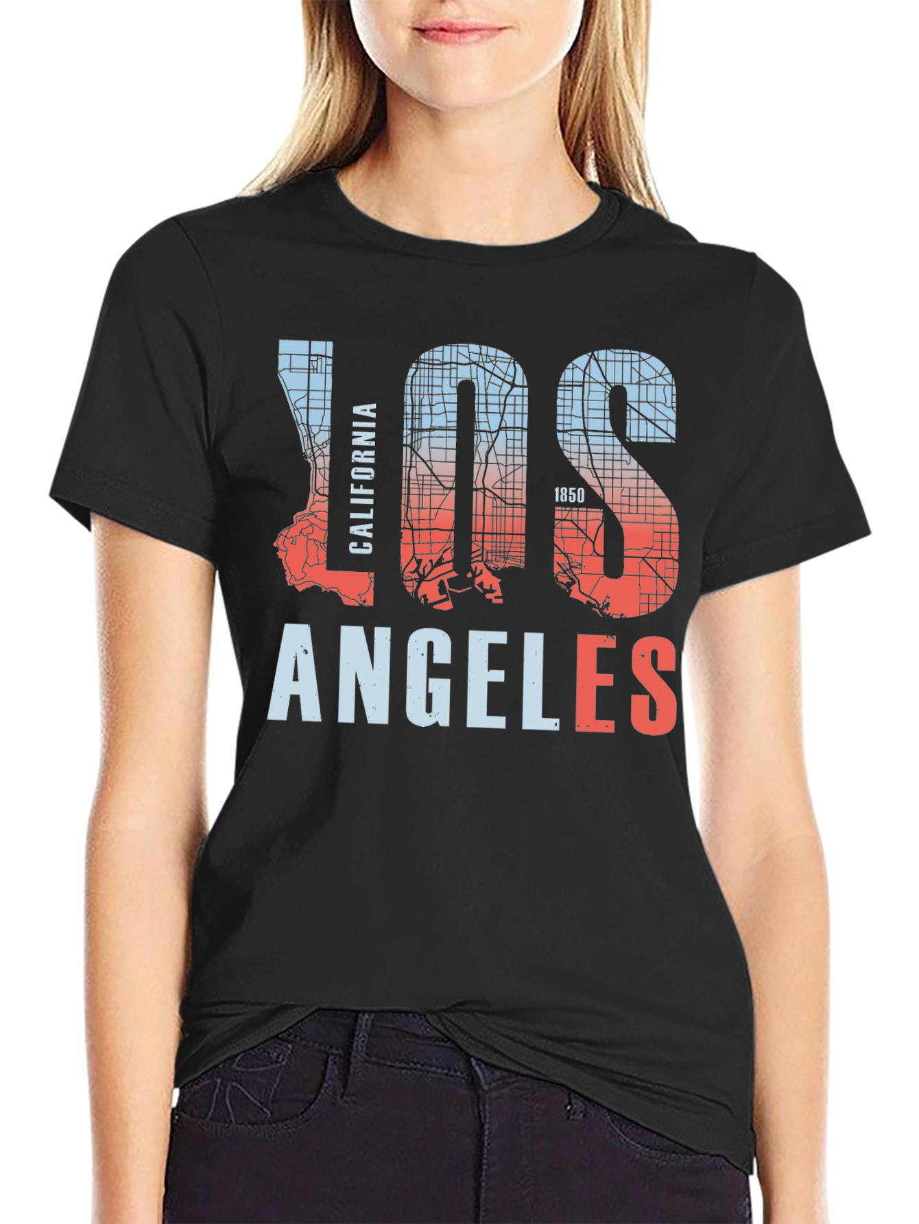Los Angeles California Graphic Tee - Urban Style