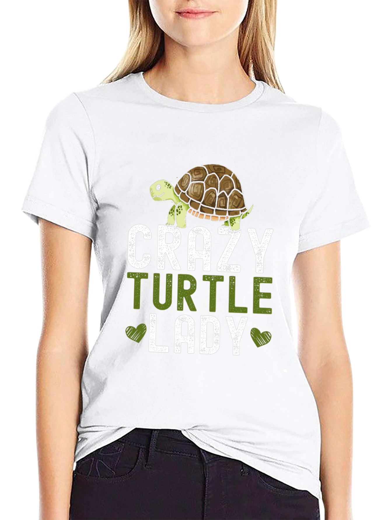 Crazy Turtle Lady T-Shirt Animal Lover Tee