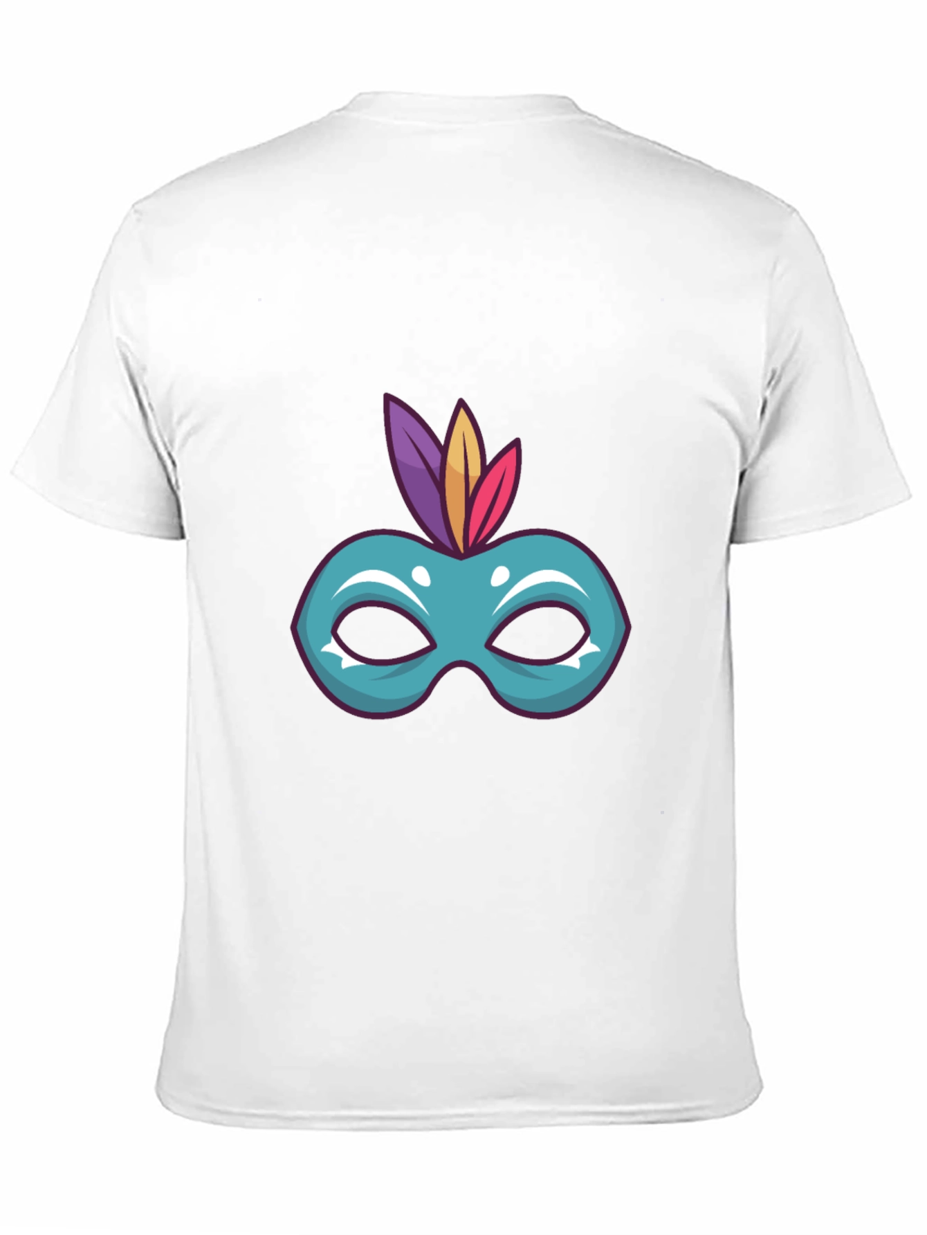 Carnival Mask Graphic T-Shirt