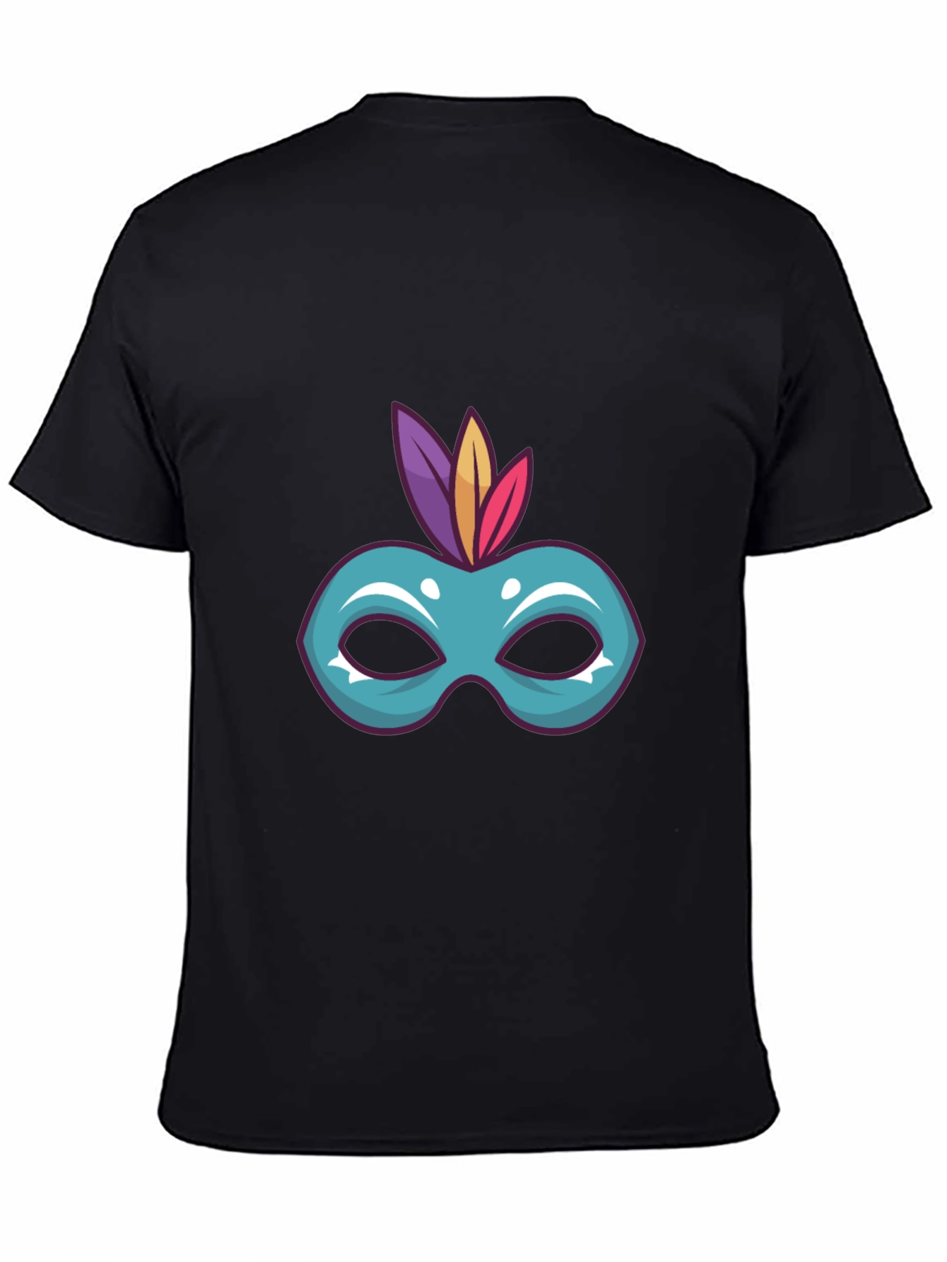 Carnival Mask Graphic T-Shirt