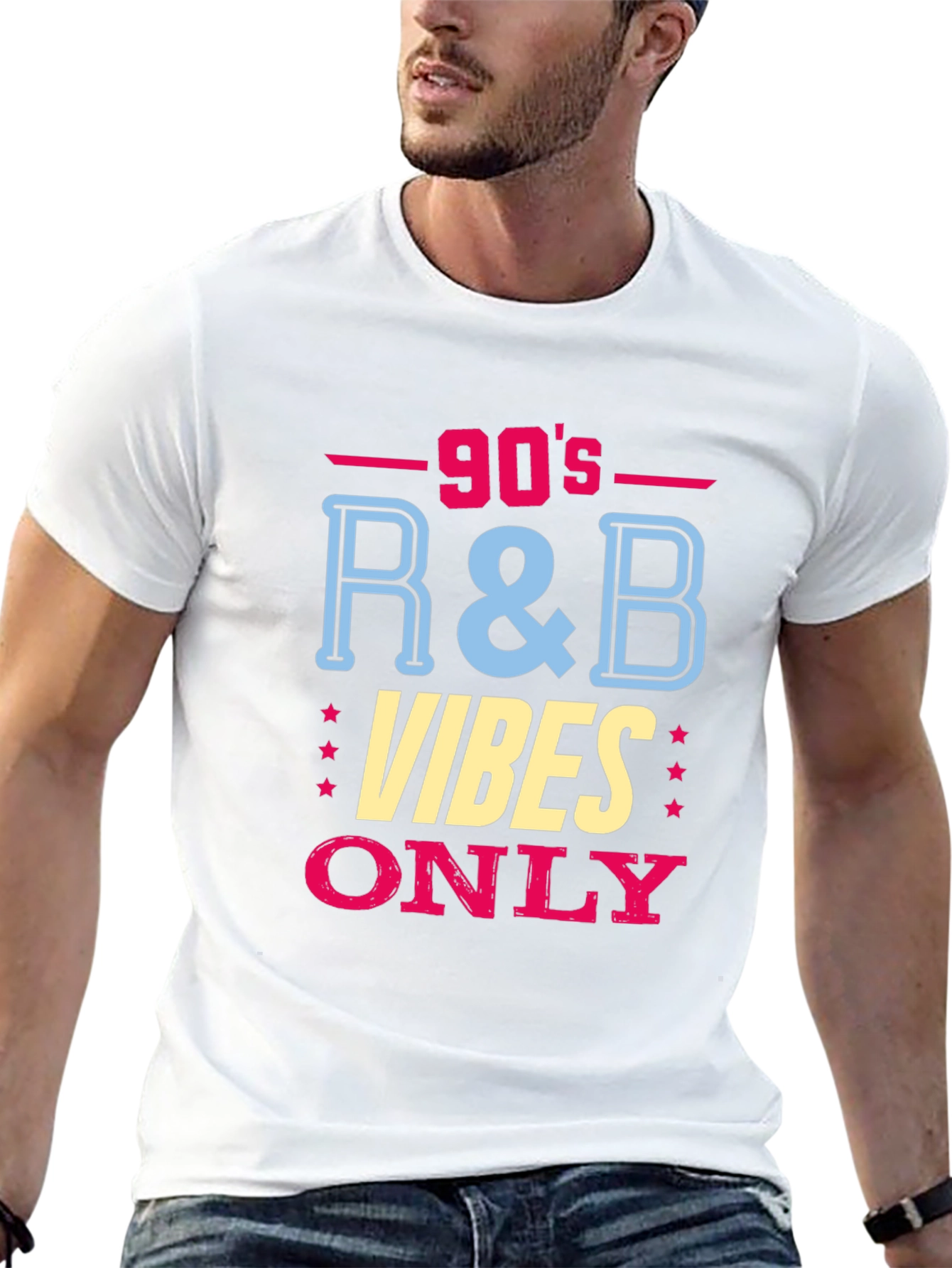 90s R&B Vibes Only Graphic Tee