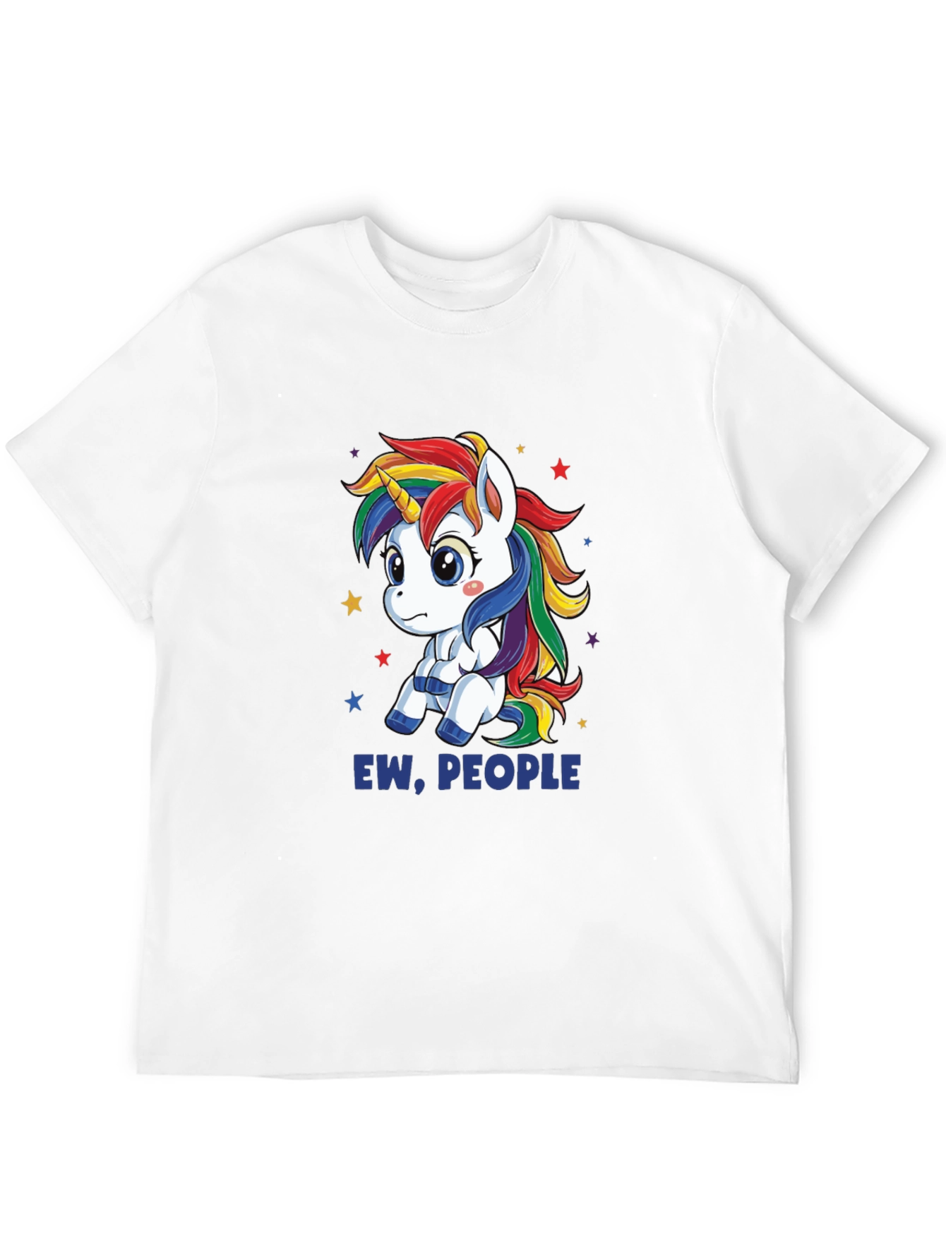 Ew People Unicorn Graphic Tee