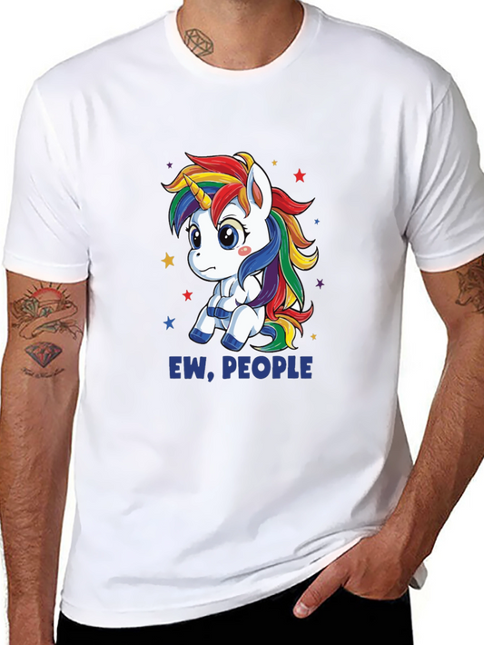 Ew People Unicorn Graphic Tee
