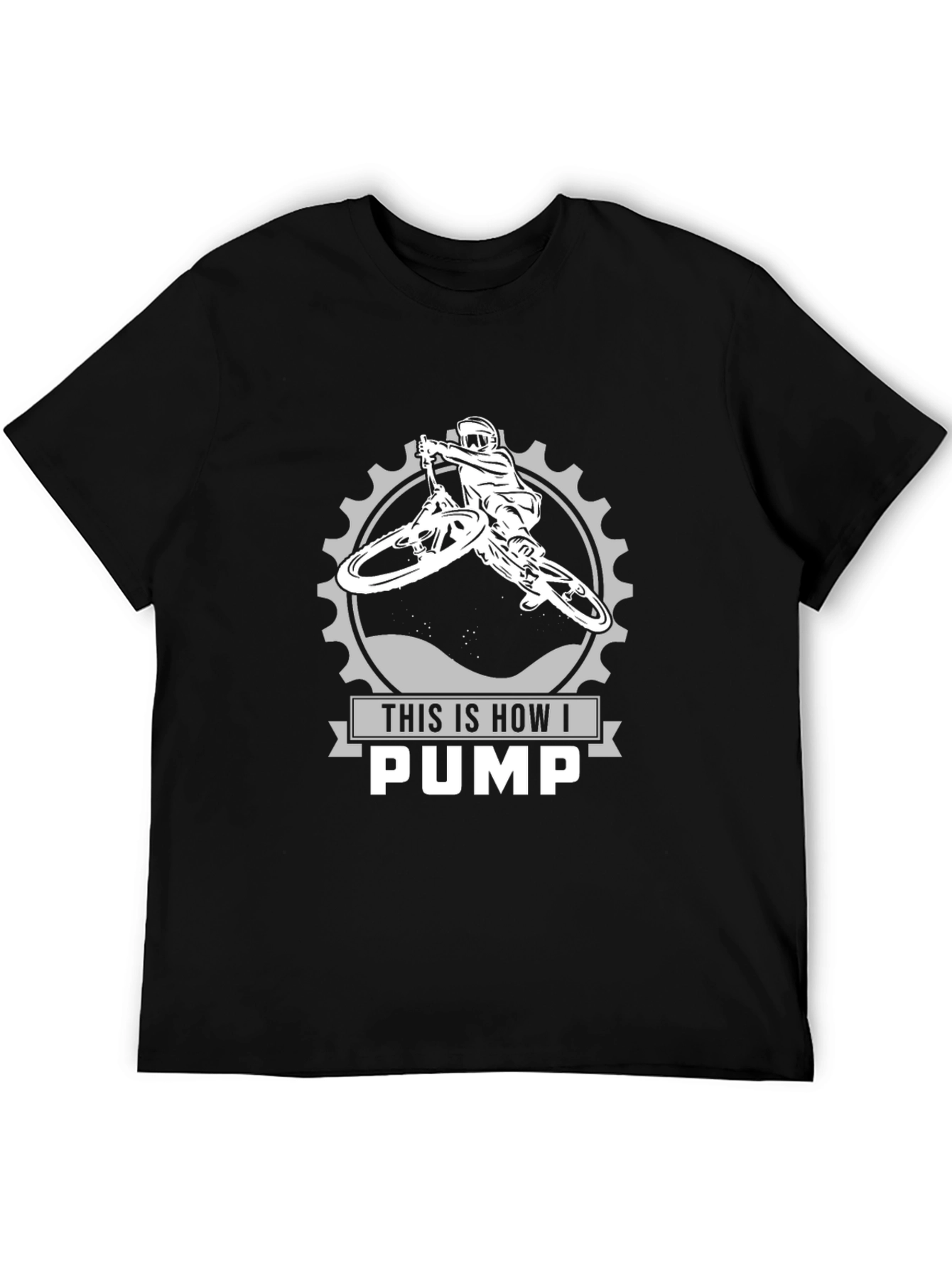 Mountain Bike Pump T-Shirt