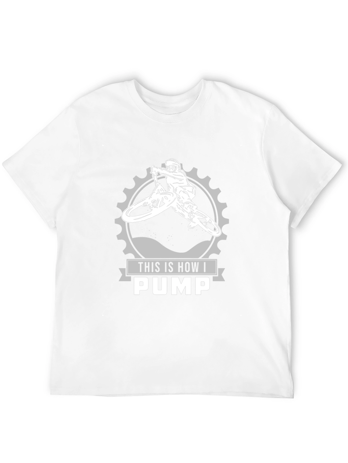 Mountain Bike Pump T-Shirt