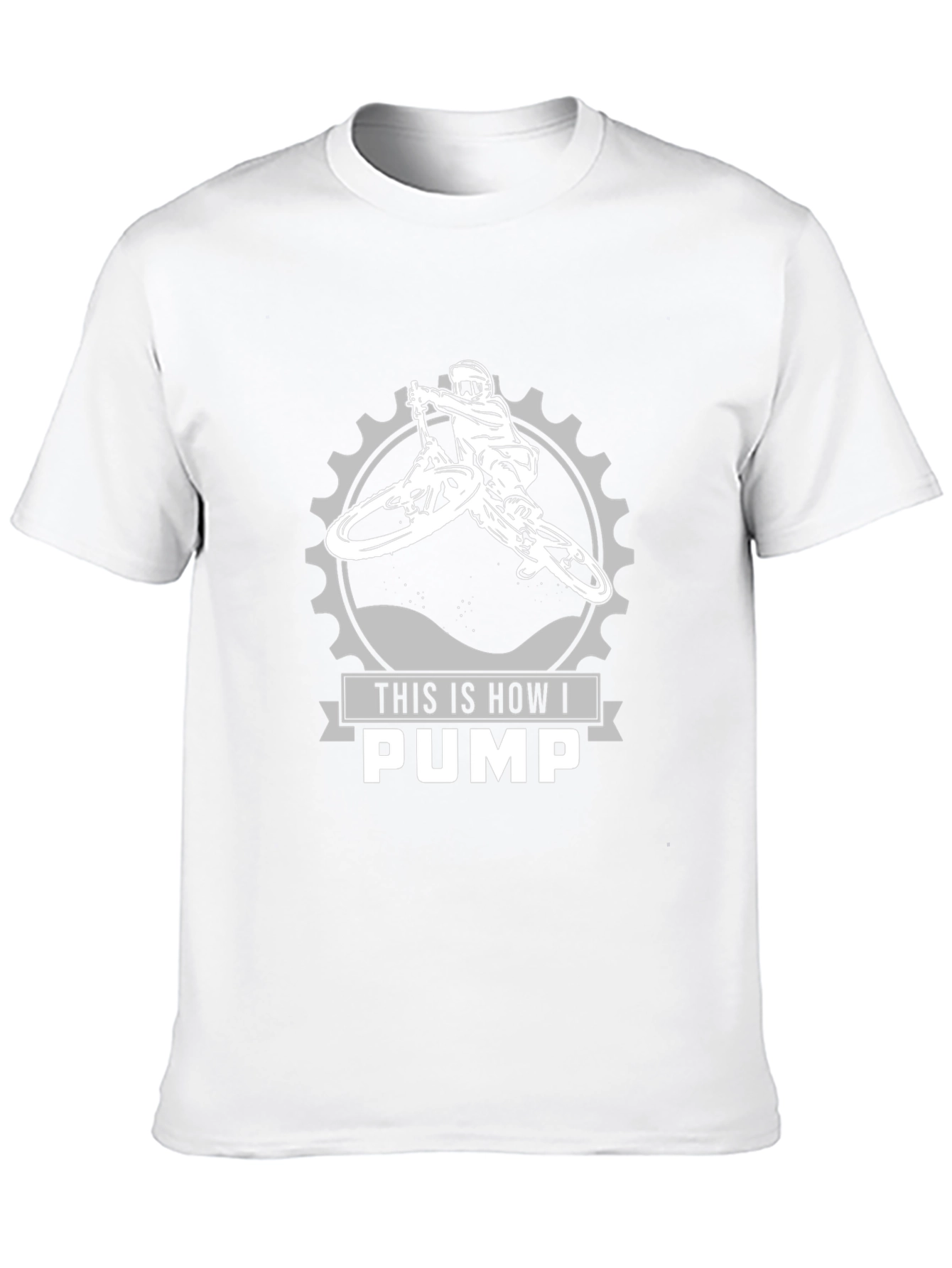 Mountain Bike Pump T-Shirt