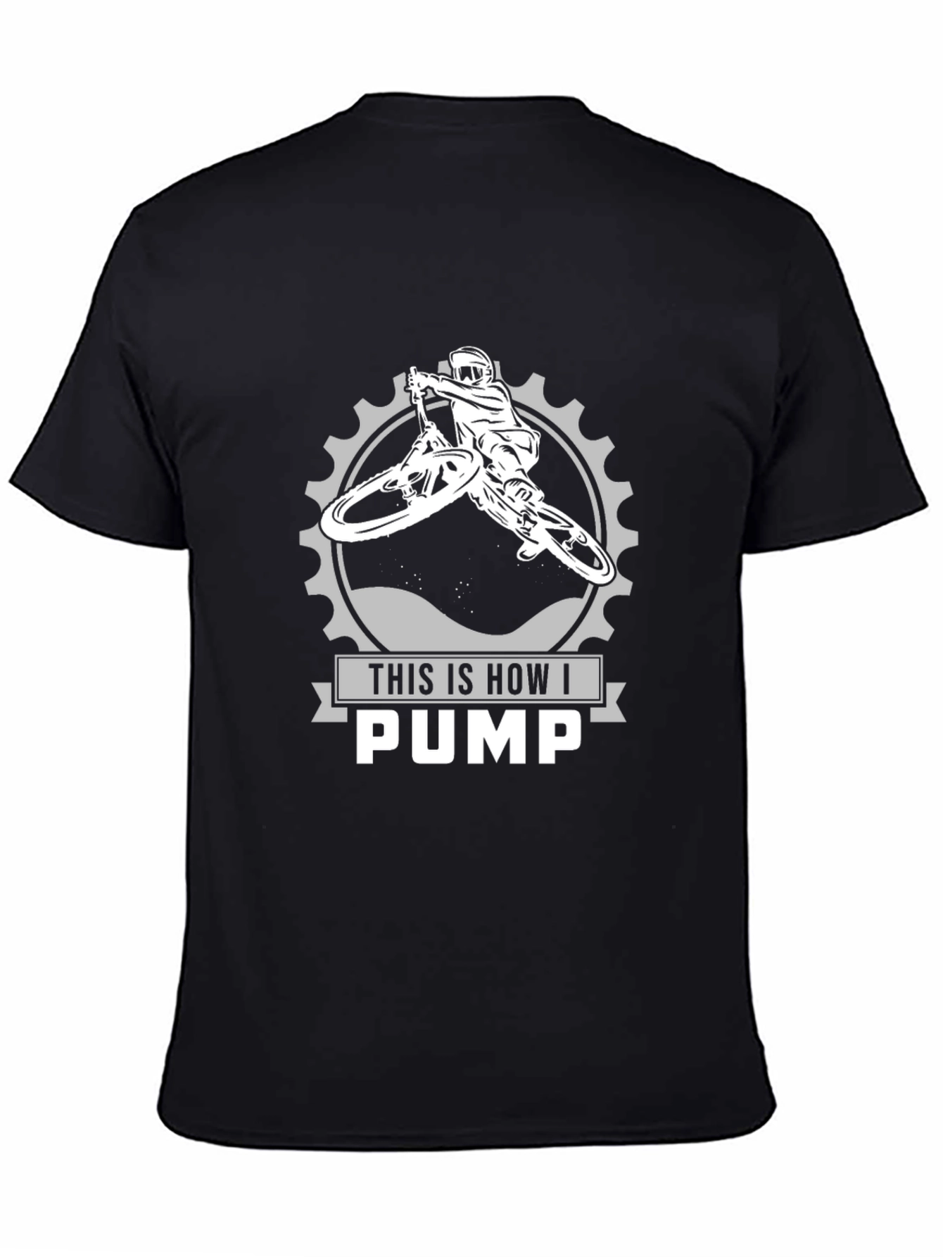 Mountain Bike Pump T-Shirt