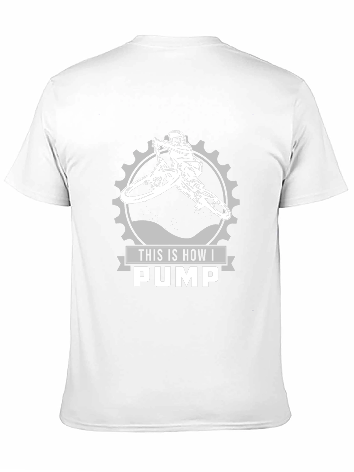 Mountain Bike Pump T-Shirt