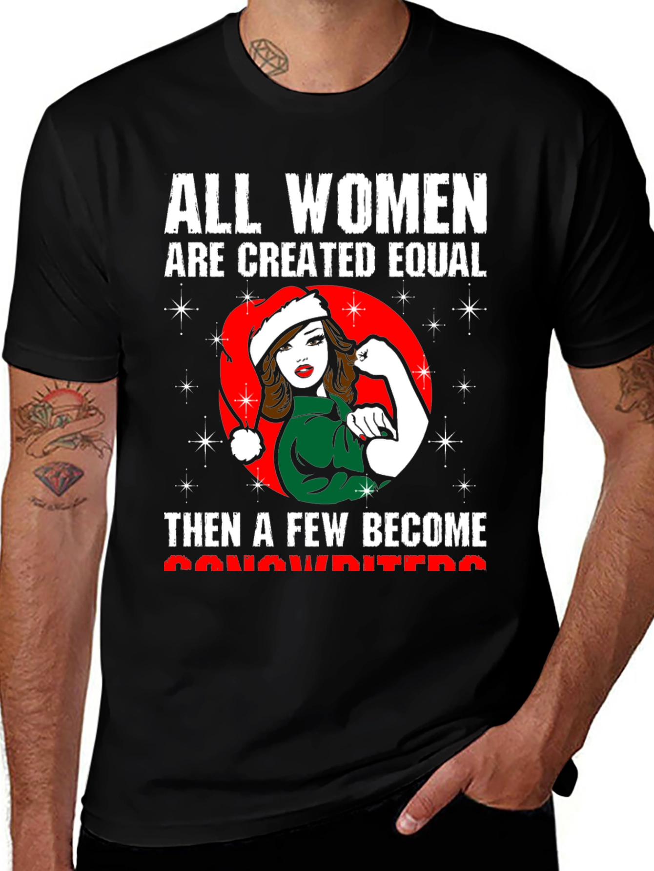 Empowered Woman T-Shirt: All Women Are Created Equal