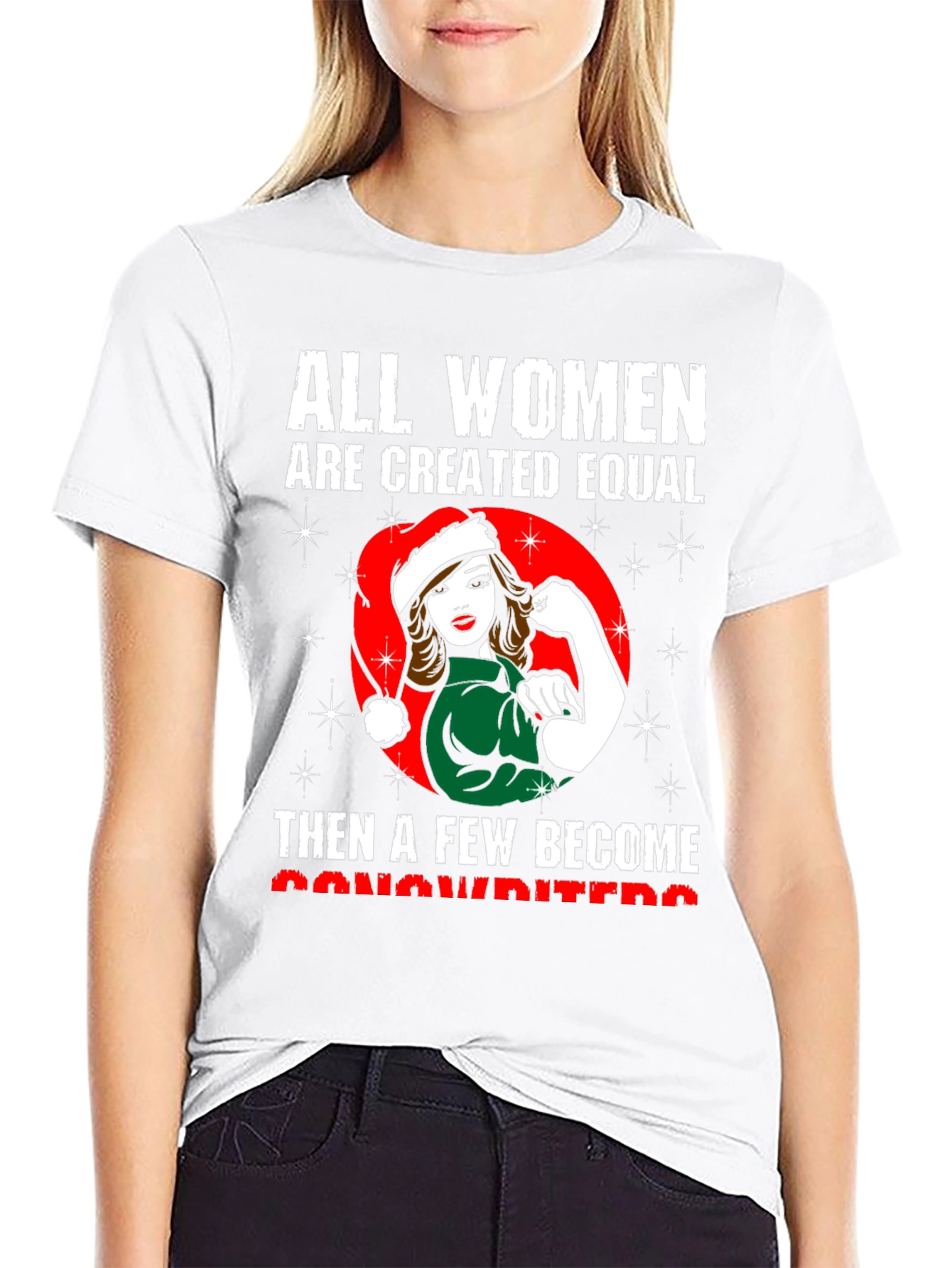 Empowered Woman T-Shirt: All Women Are Created Equal