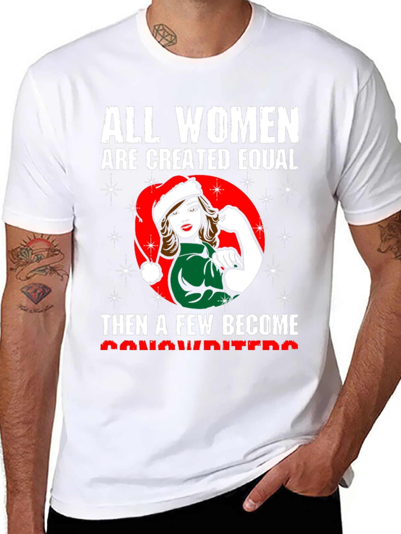 Empowered Woman T-Shirt: All Women Are Created Equal