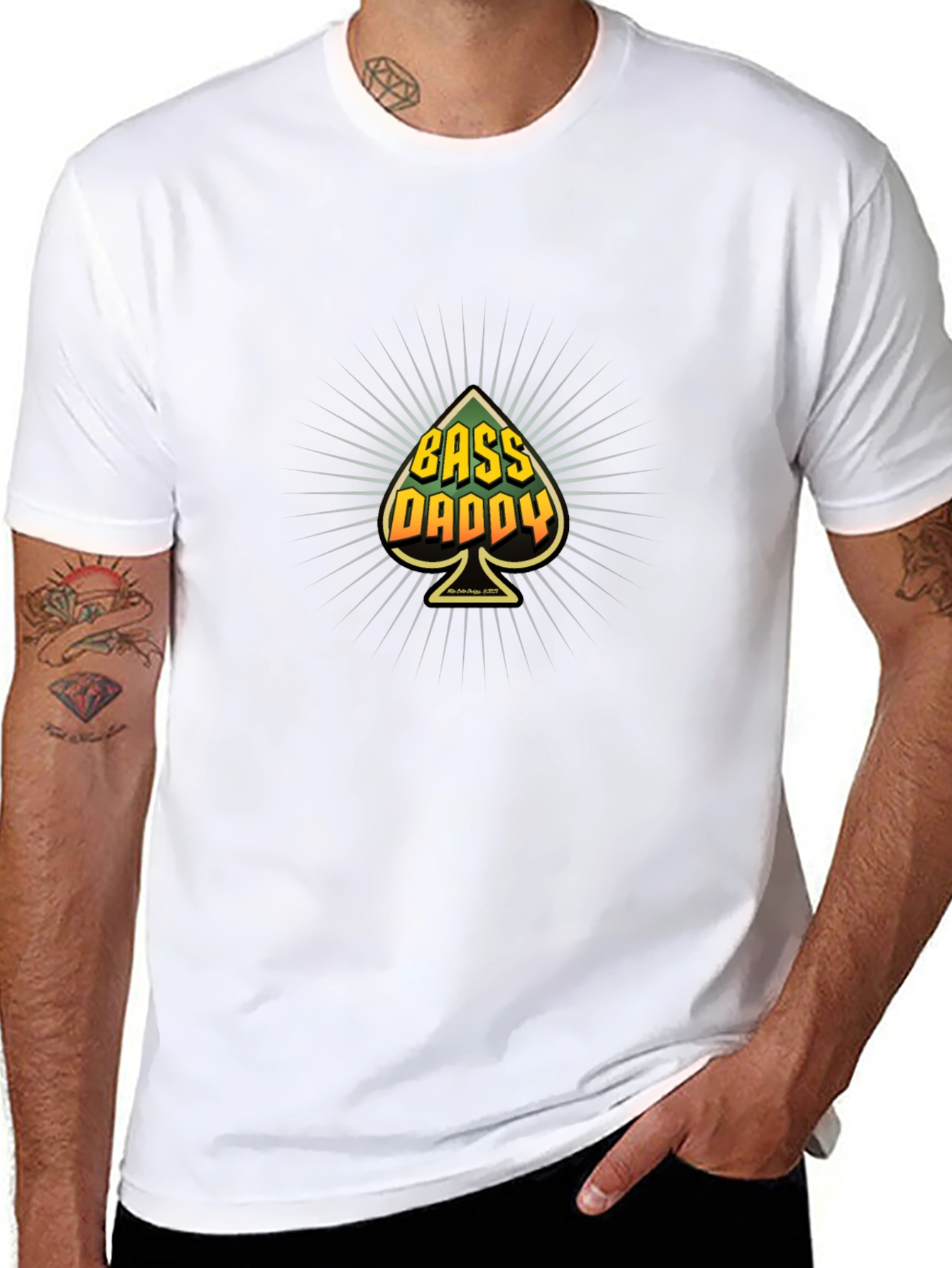 Bass Daddy Black T-Shirt