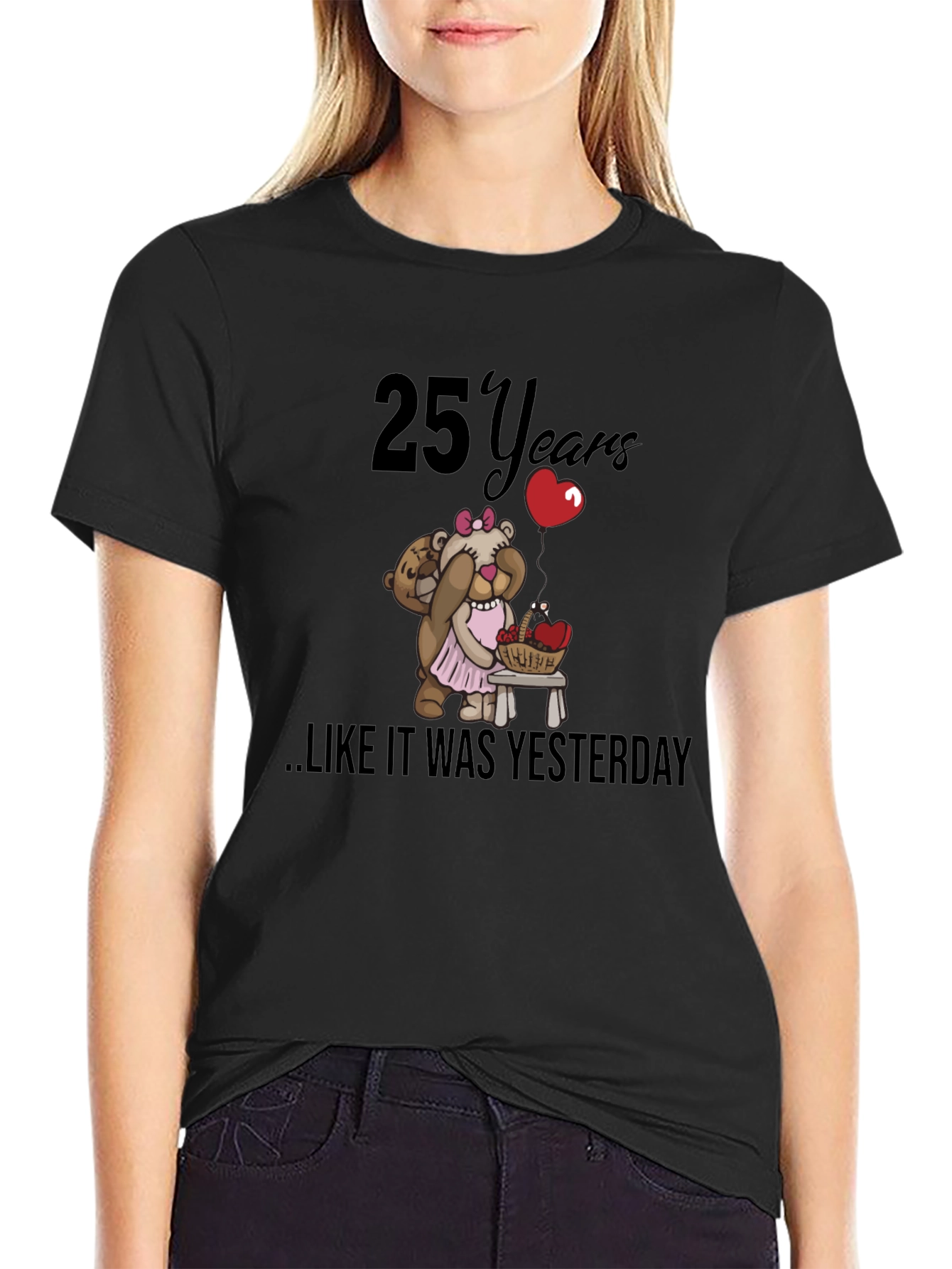 25th Anniversary Teddy Bear T-Shirt